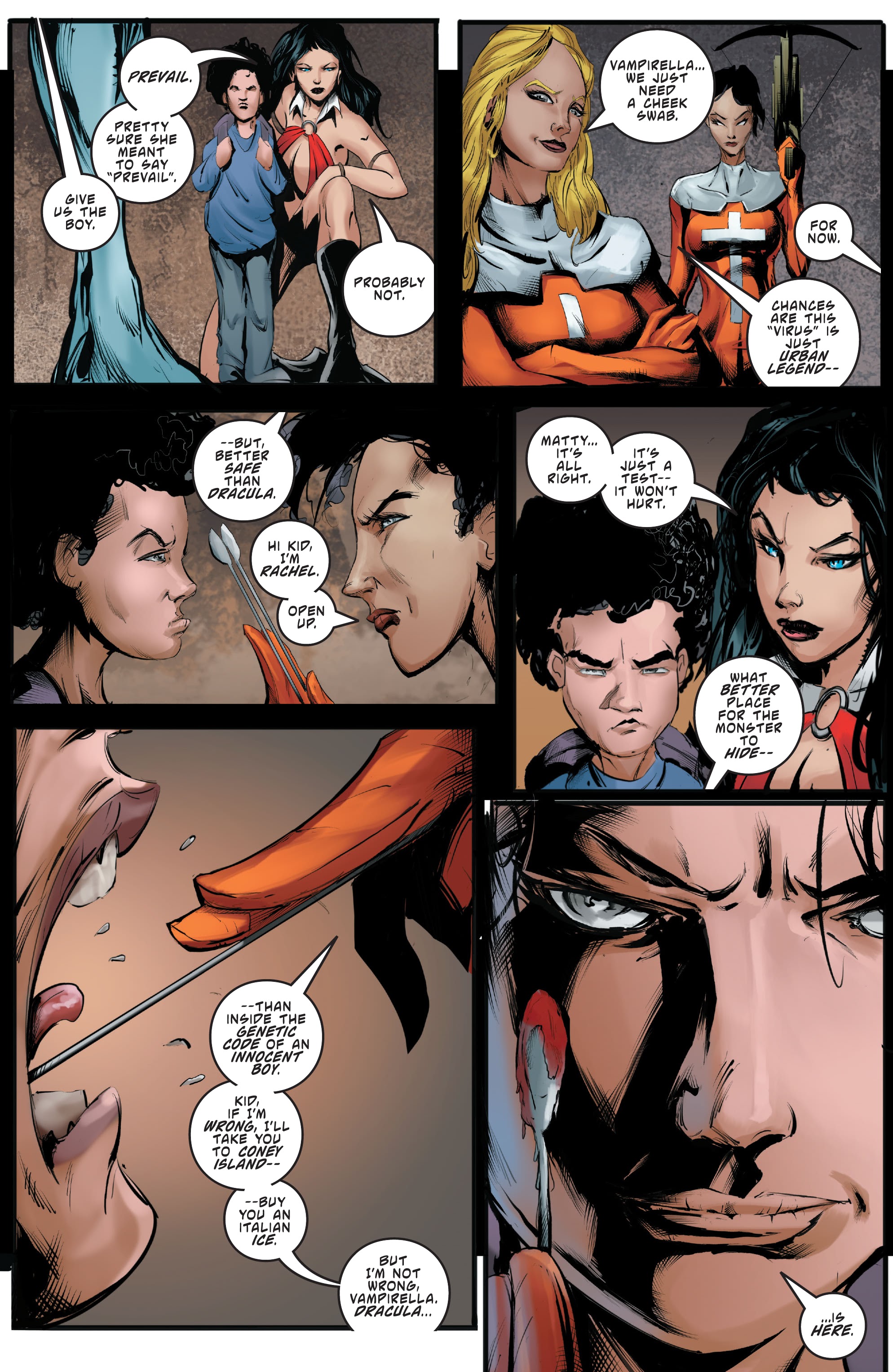 Read online Vampirella (2019) comic -  Issue #23 - 22