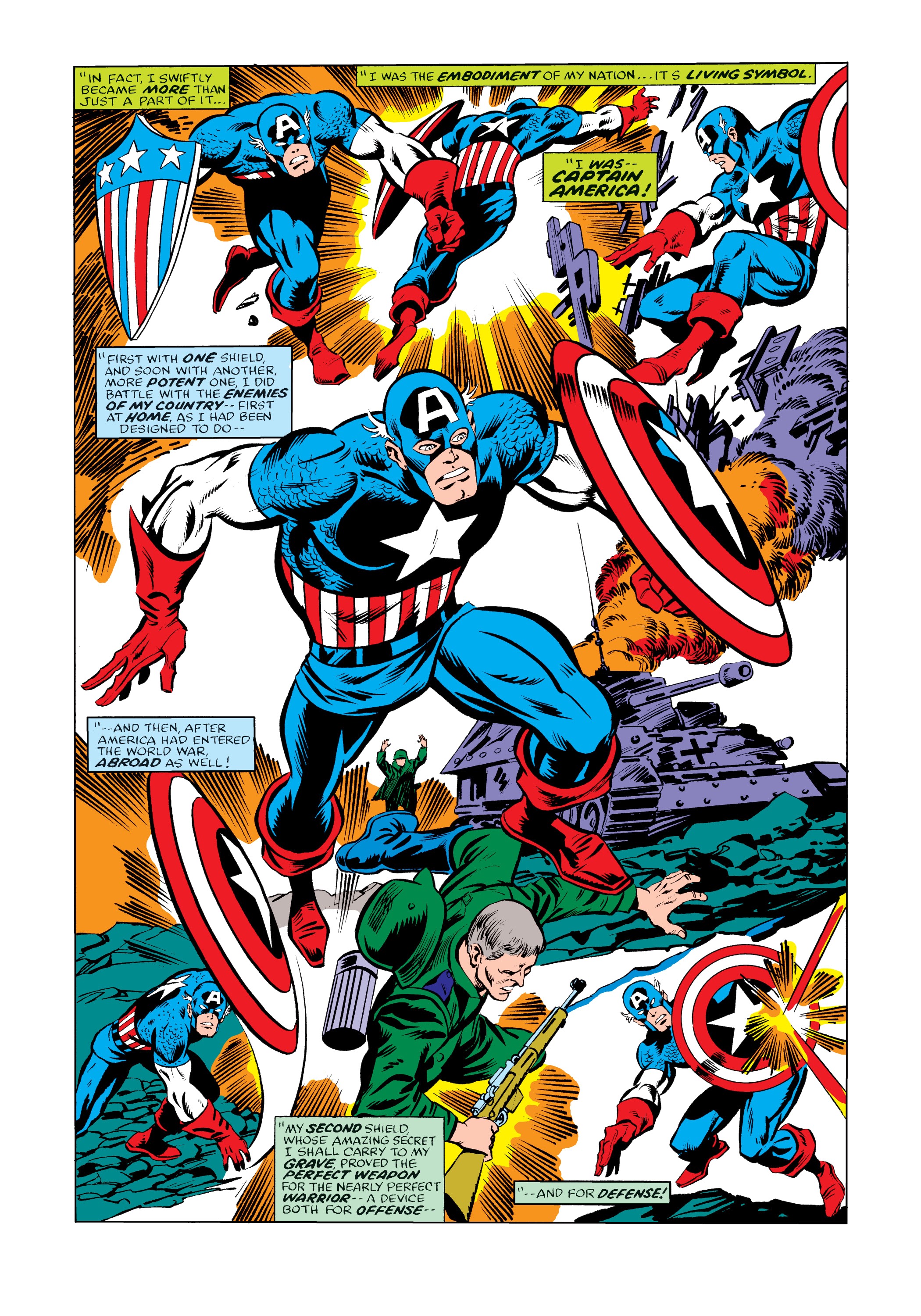 Read online Marvel Masterworks: Captain America comic -  Issue # TPB 12 (Part 1) - 13