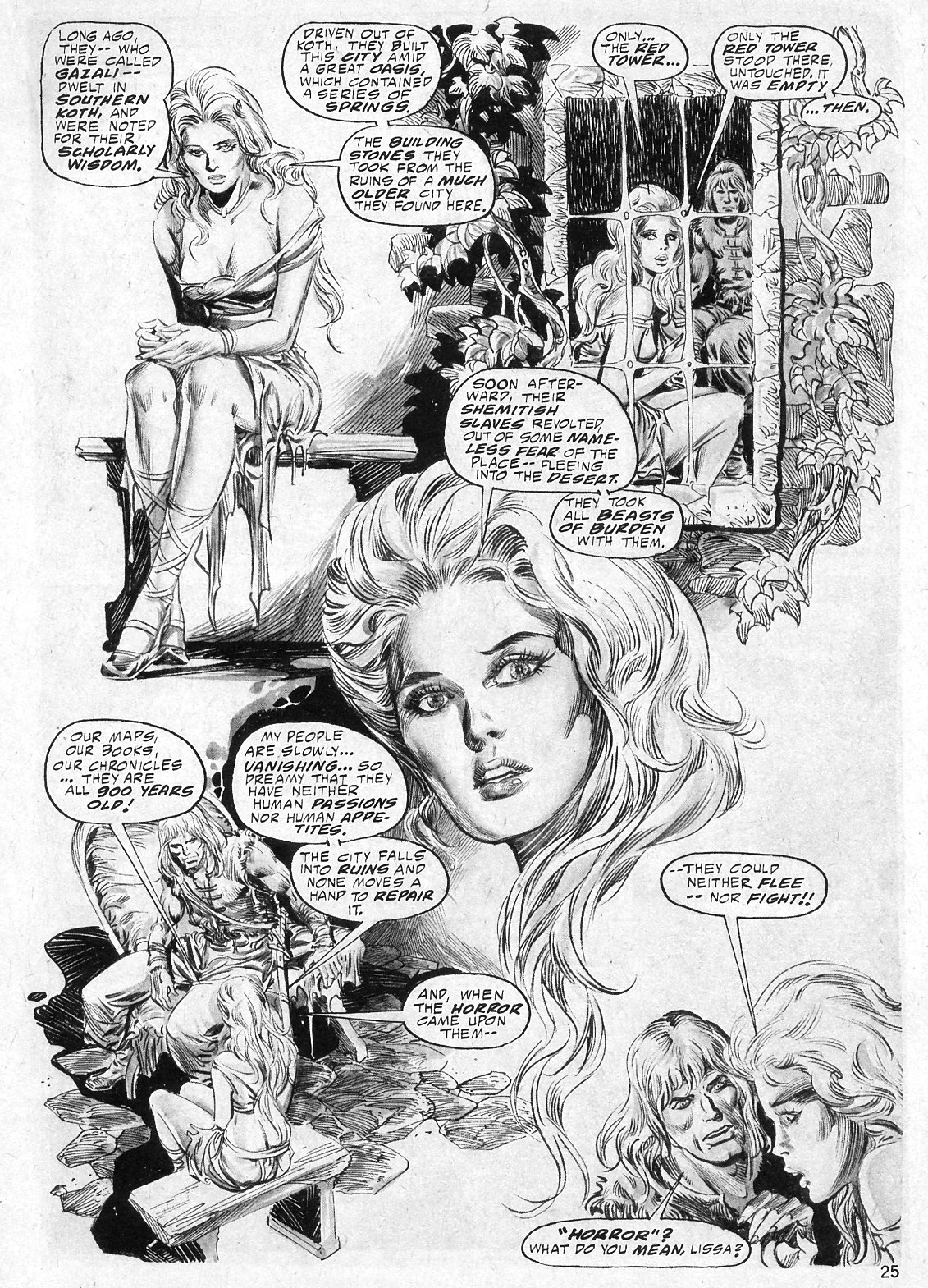 The Savage Sword Of Conan issue 21 - Page 25