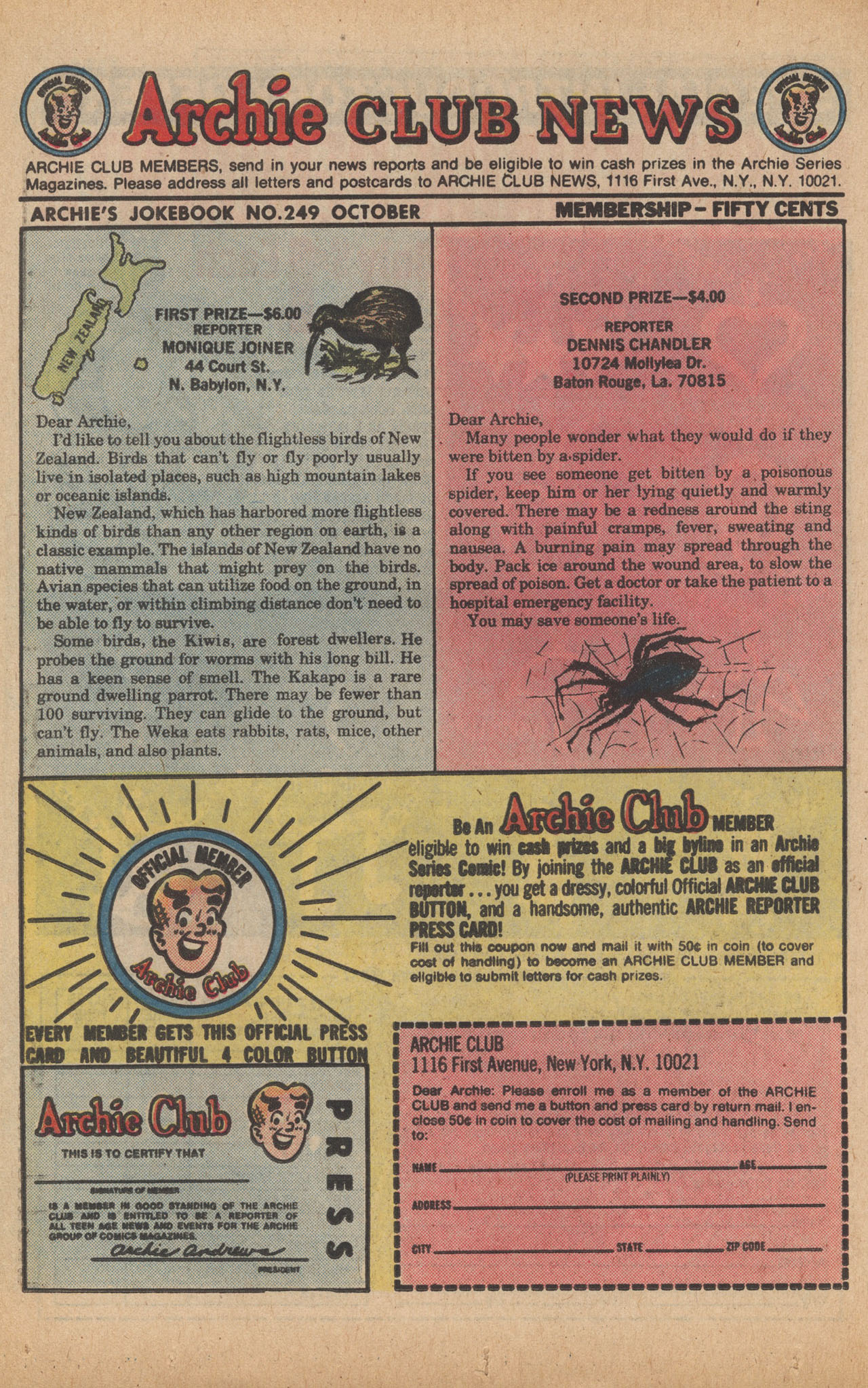 Read online Archie's Joke Book Magazine comic -  Issue #249 - 26