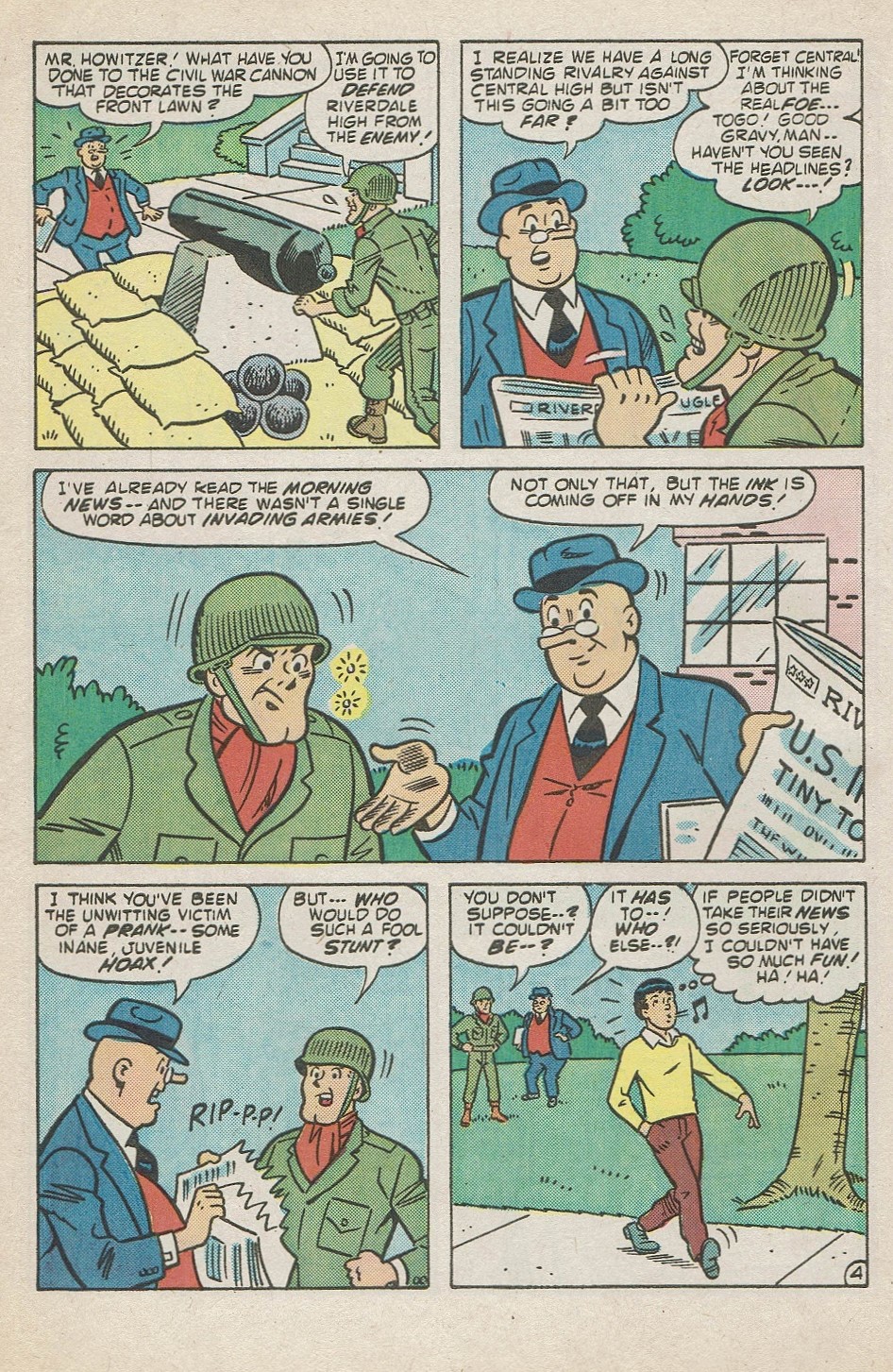 Read online Archie at Riverdale High (1972) comic -  Issue #113 - 32