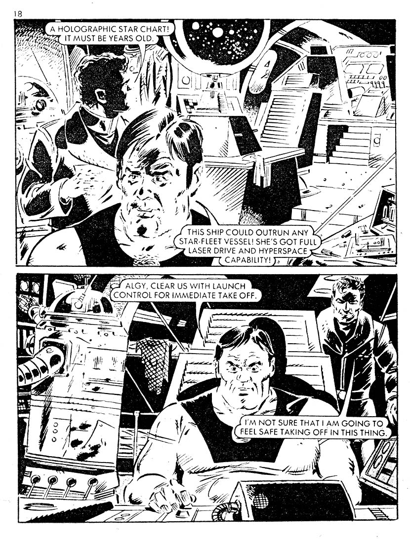 Read online Starblazer comic -  Issue #30 - 18