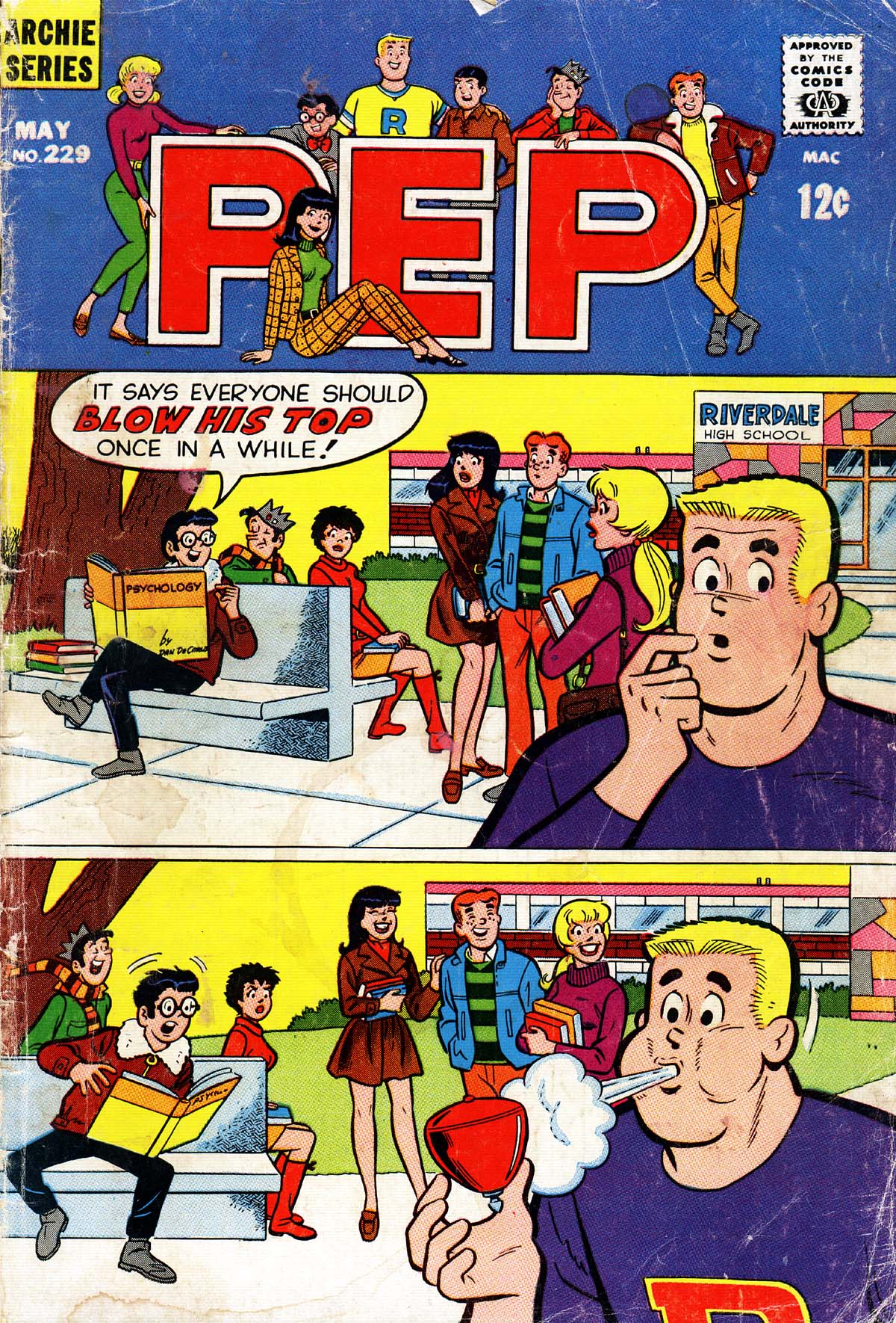 Read online Pep Comics comic -  Issue #229 - 1
