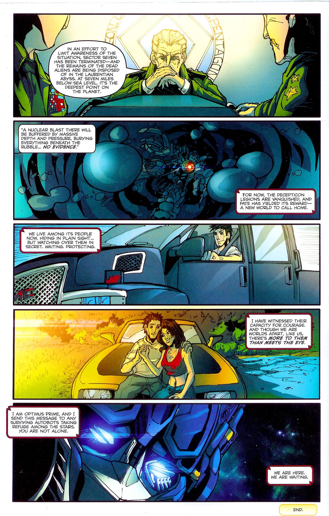 Read online Transformers: The Movie Adaptation comic -  Issue #4 - 27