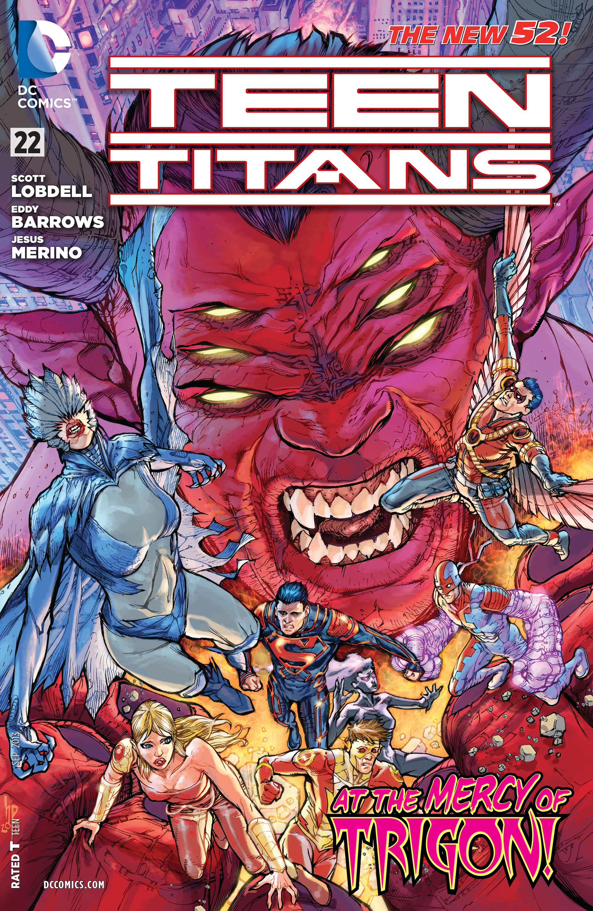 Read online Teen Titans (2011) comic -  Issue #22 - 1