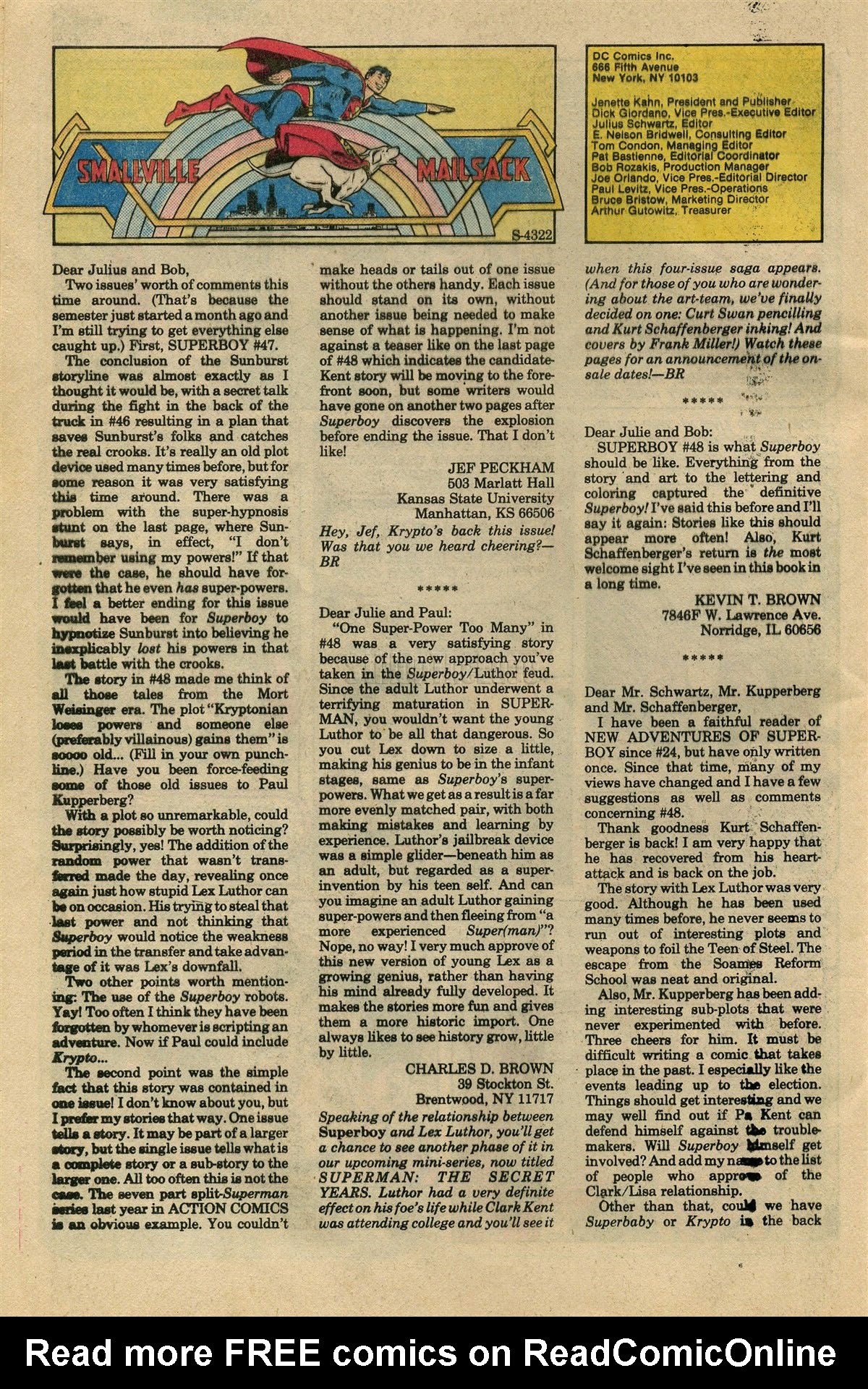 Read online The New Adventures of Superboy comic -  Issue #52 - 31