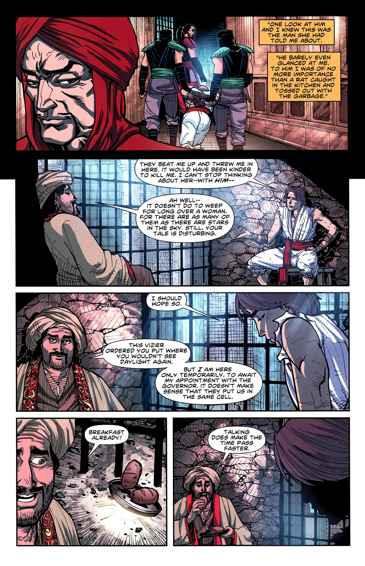 Read online Prince of Persia: Before the Sandstorm comic -  Issue #1 - 24
