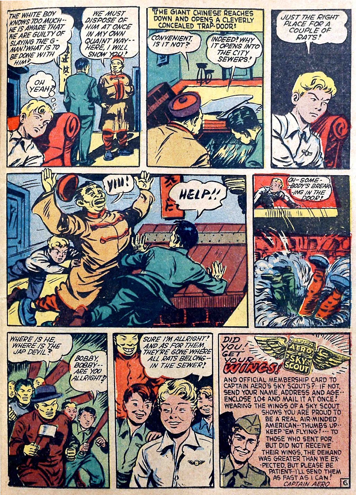 Captain Aero Comics issue 6 - Page 44