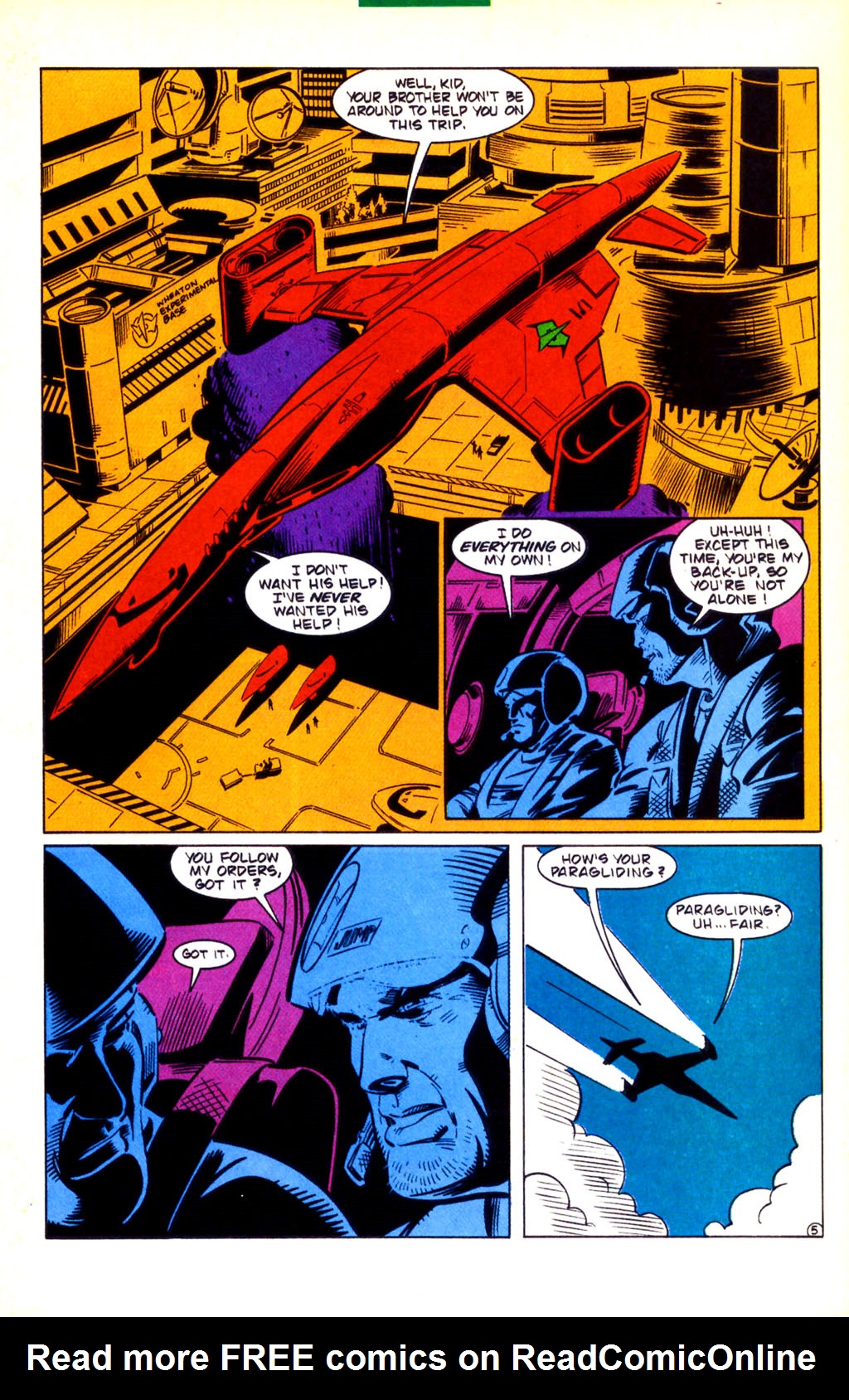 Read online The Web (1991) comic -  Issue #8 - 6
