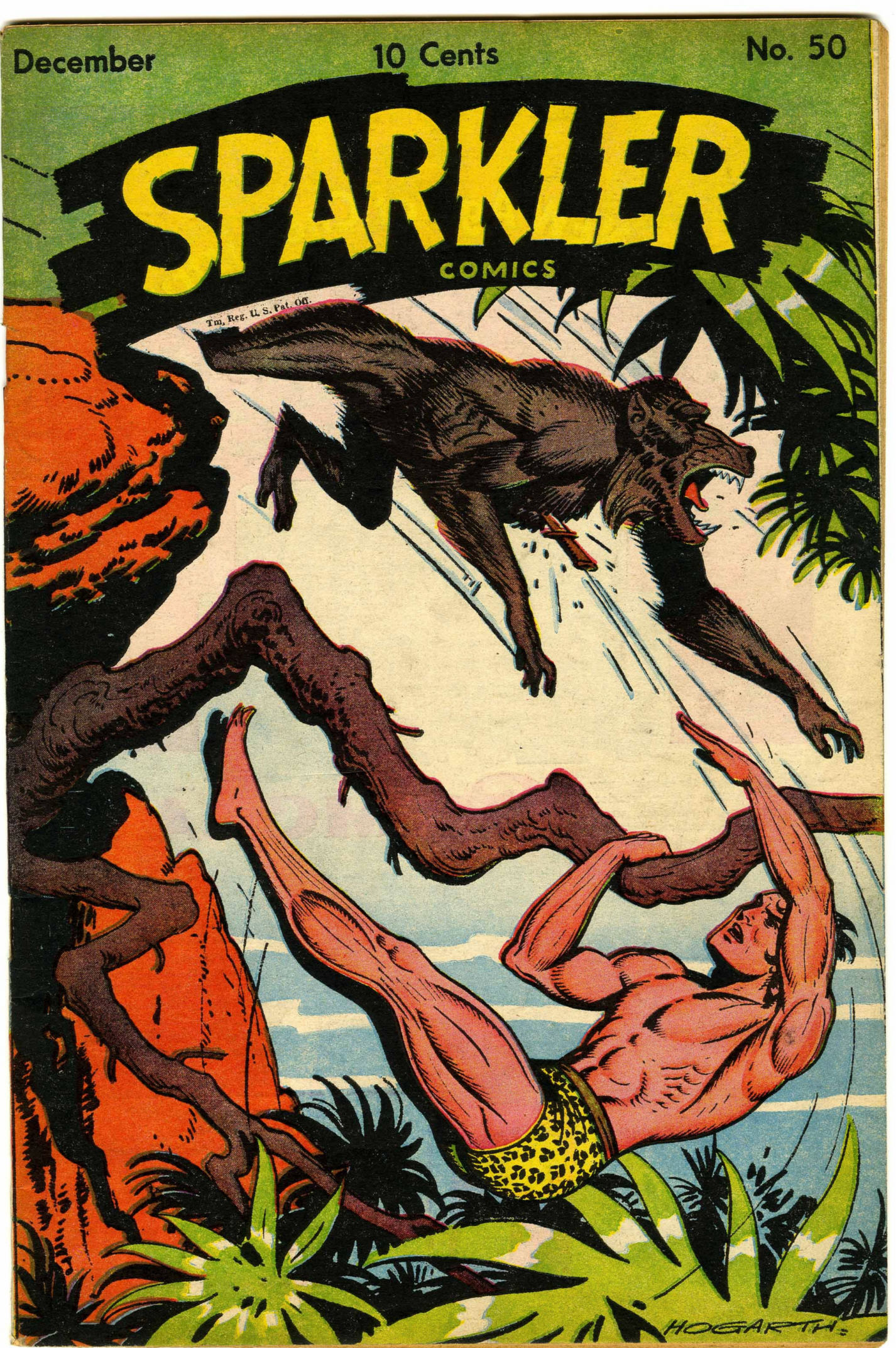 Read online Sparkler Comics comic -  Issue #50 - 1