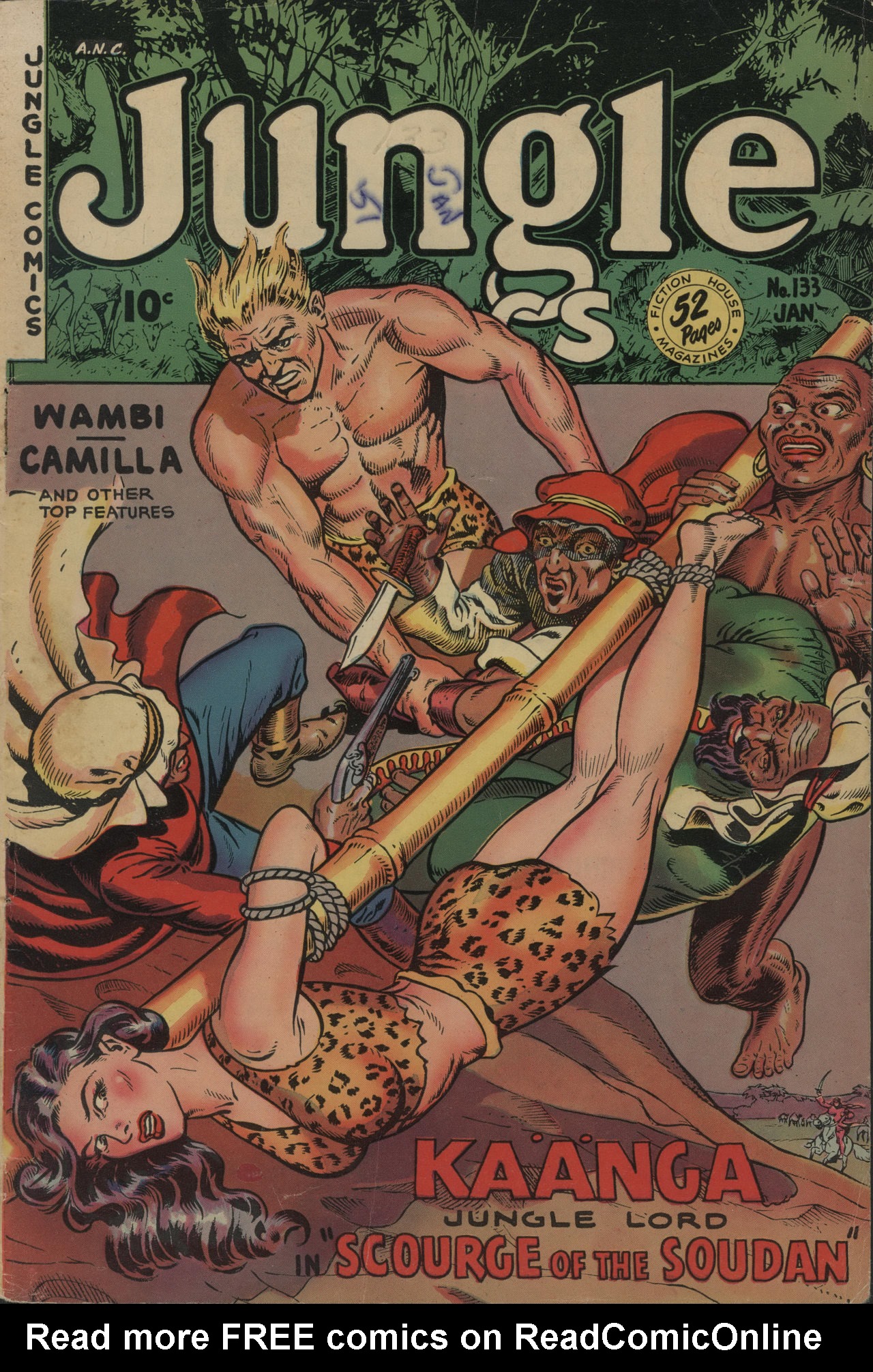 Read online Jungle Comics comic -  Issue #133 - 1