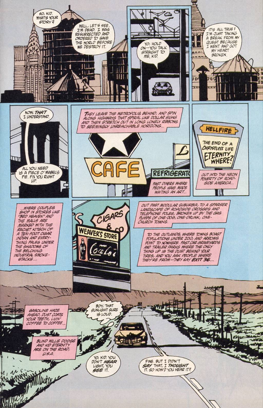 Read online Kid Eternity (1993) comic -  Issue #4 - 9
