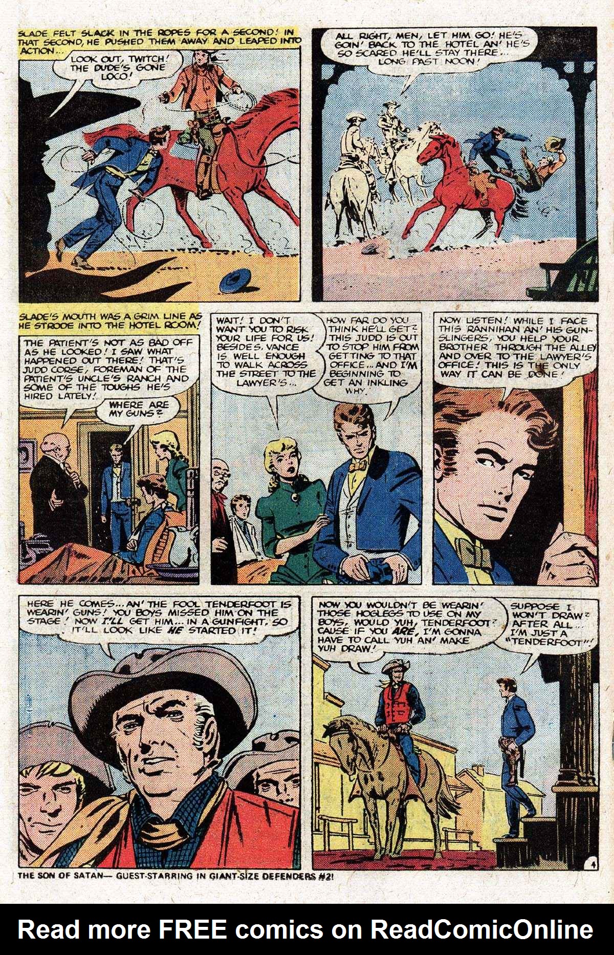 Read online Kid Slade, Gunfighter comic -  Issue #7 - 10