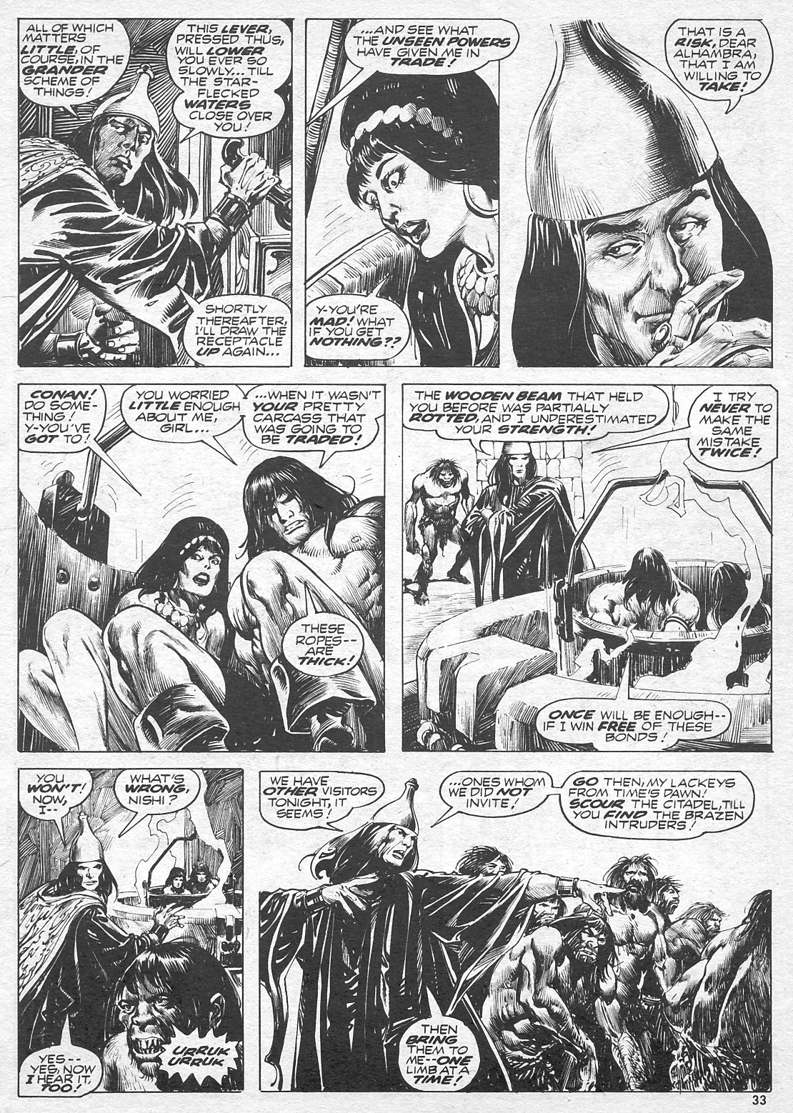 The Savage Sword Of Conan issue 7 - Page 33