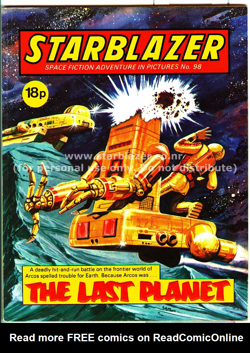 Read online Starblazer comic -  Issue #98 - 1