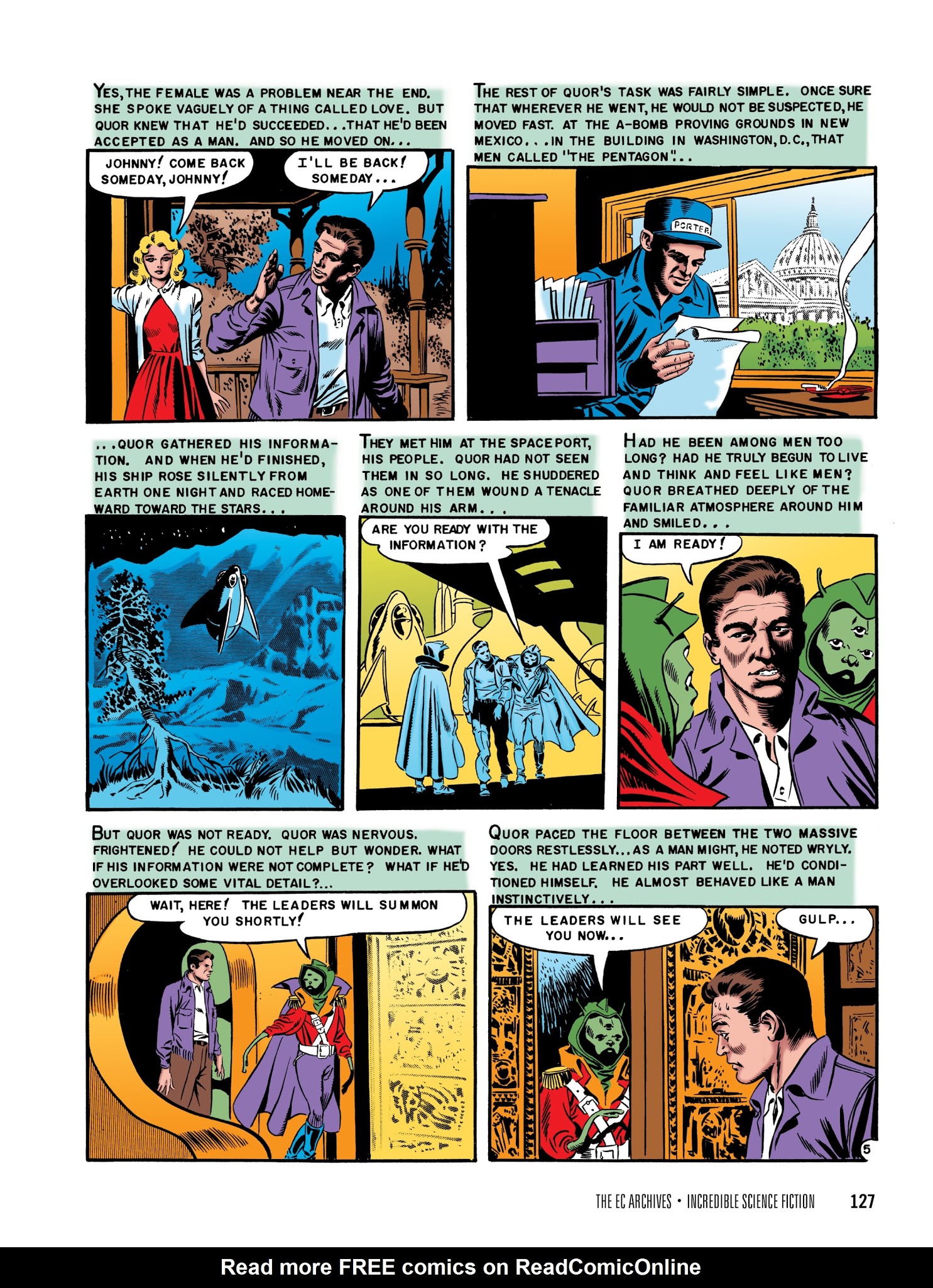 Read online The EC Archives: Incredible Science Fiction comic -  Issue # TPB - 129