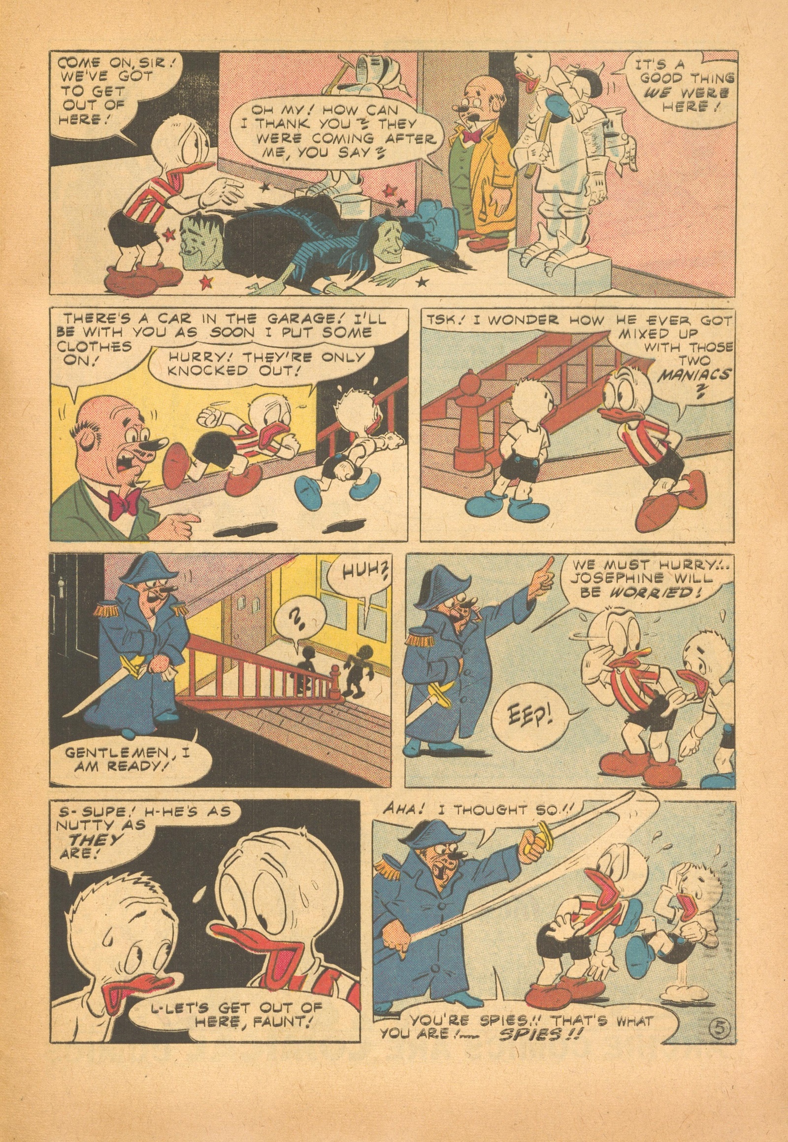 Read online Super Duck Comics comic -  Issue #76 - 33