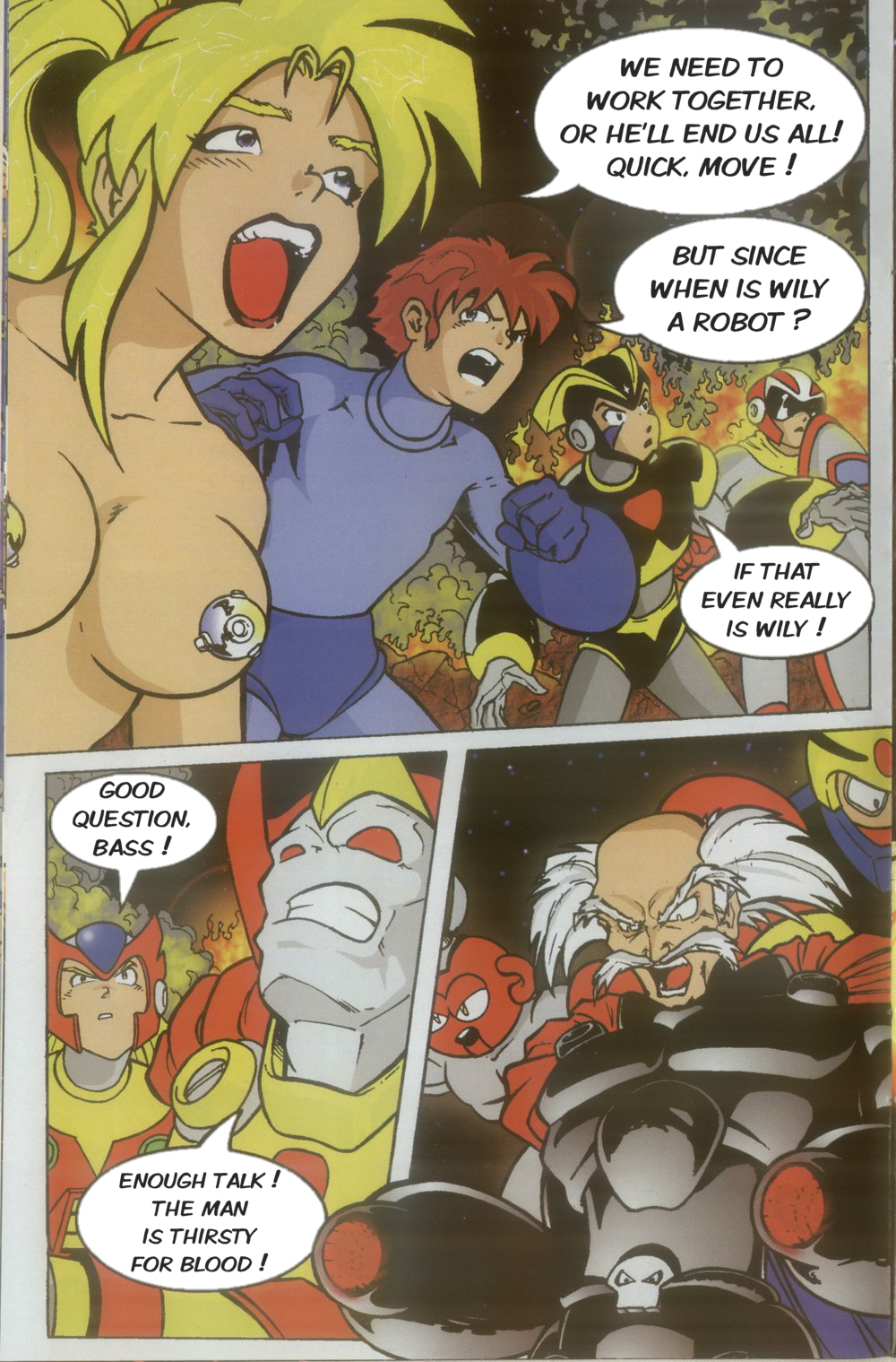 Read online Novas Aventuras de Megaman comic -  Issue #16 - 9