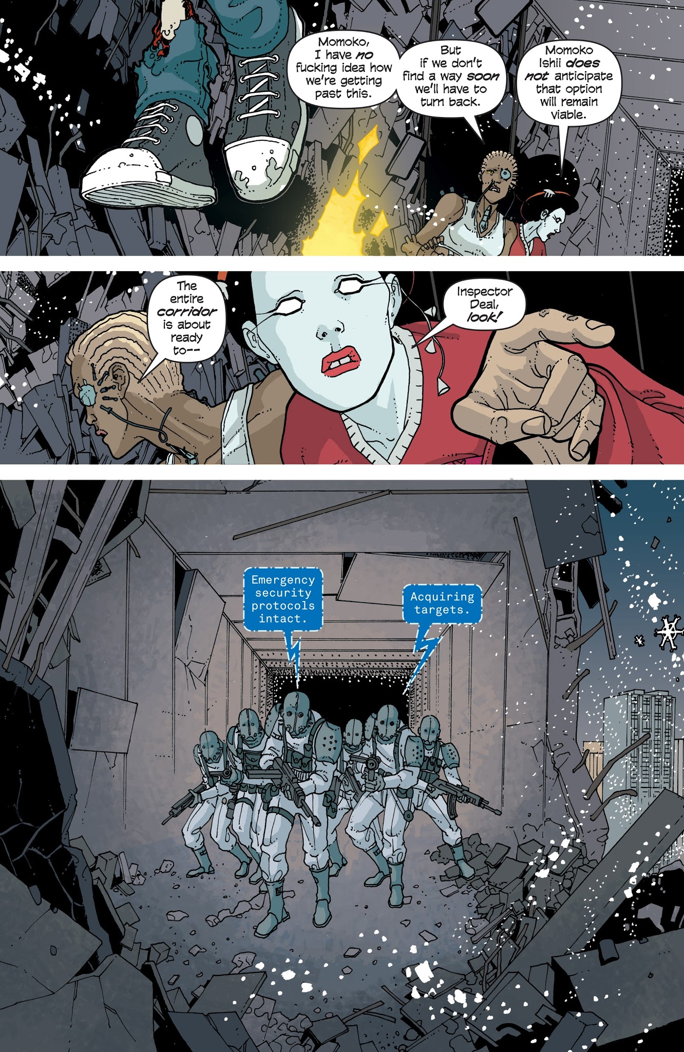Read online Snowfall comic -  Issue #9 - 10