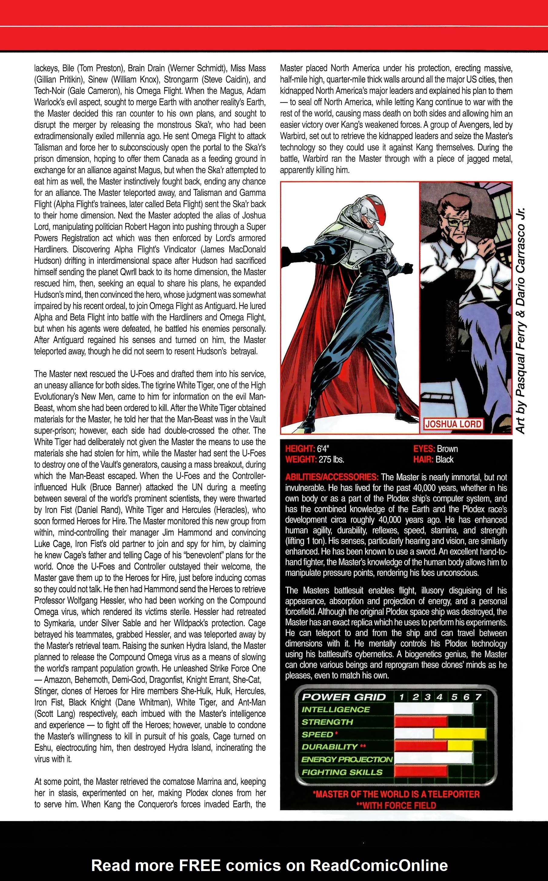 Read online Official Handbook of the Marvel Universe A to Z comic -  Issue # TPB 7 (Part 1) - 79