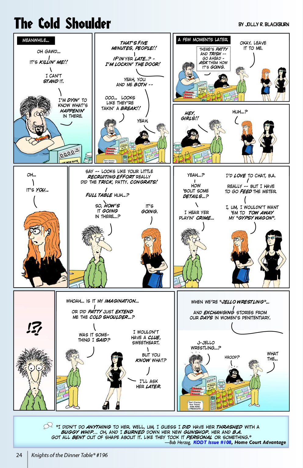 Read online Knights of the Dinner Table comic -  Issue #196 - 26