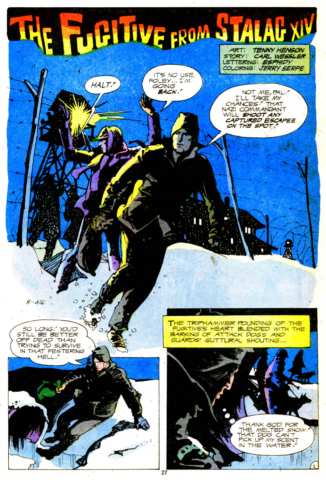 Read online G.I. Combat (1952) comic -  Issue #216 - 27