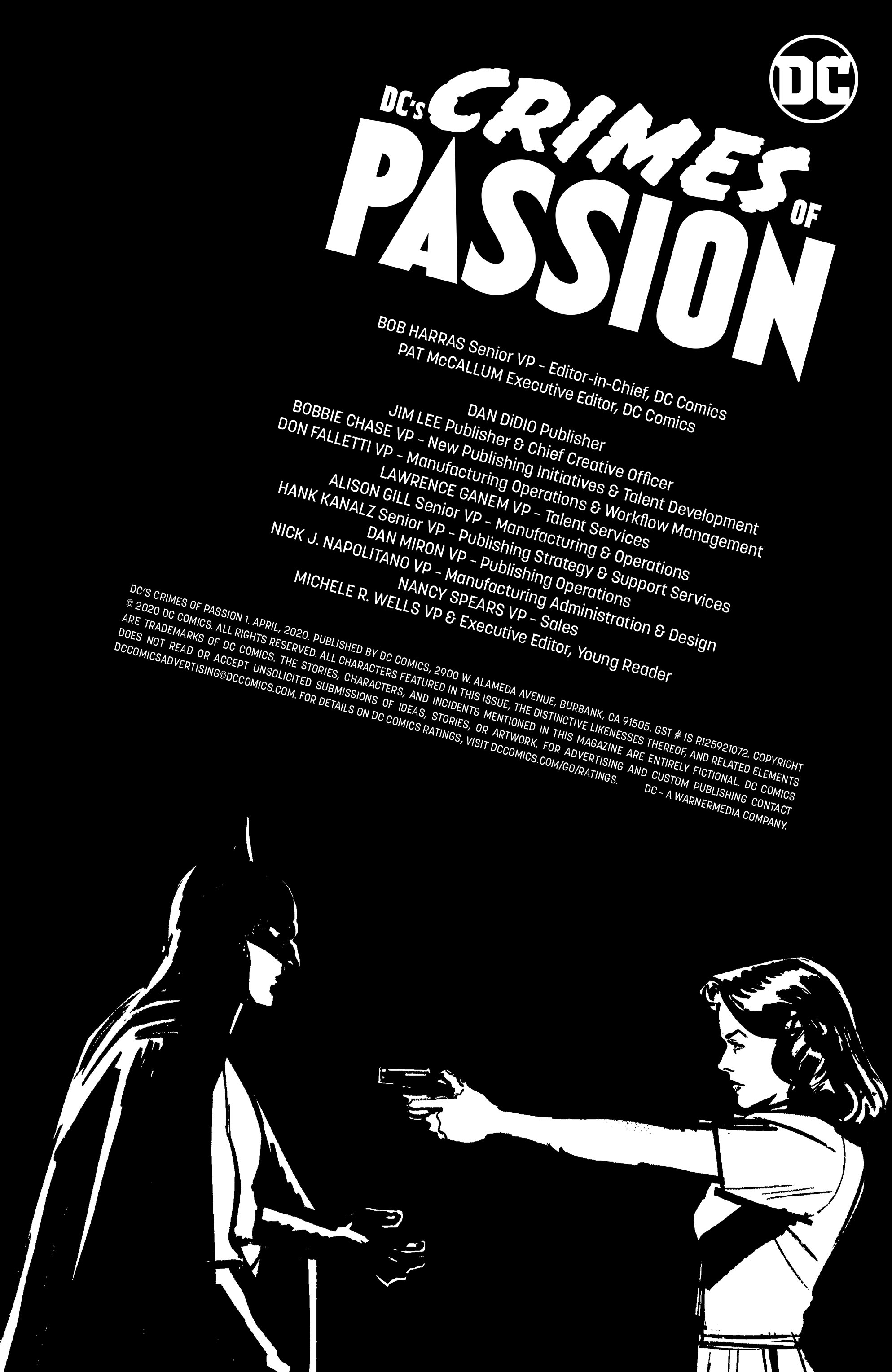 Read online DC's Crimes of Passion comic -  Issue # TPB - 83