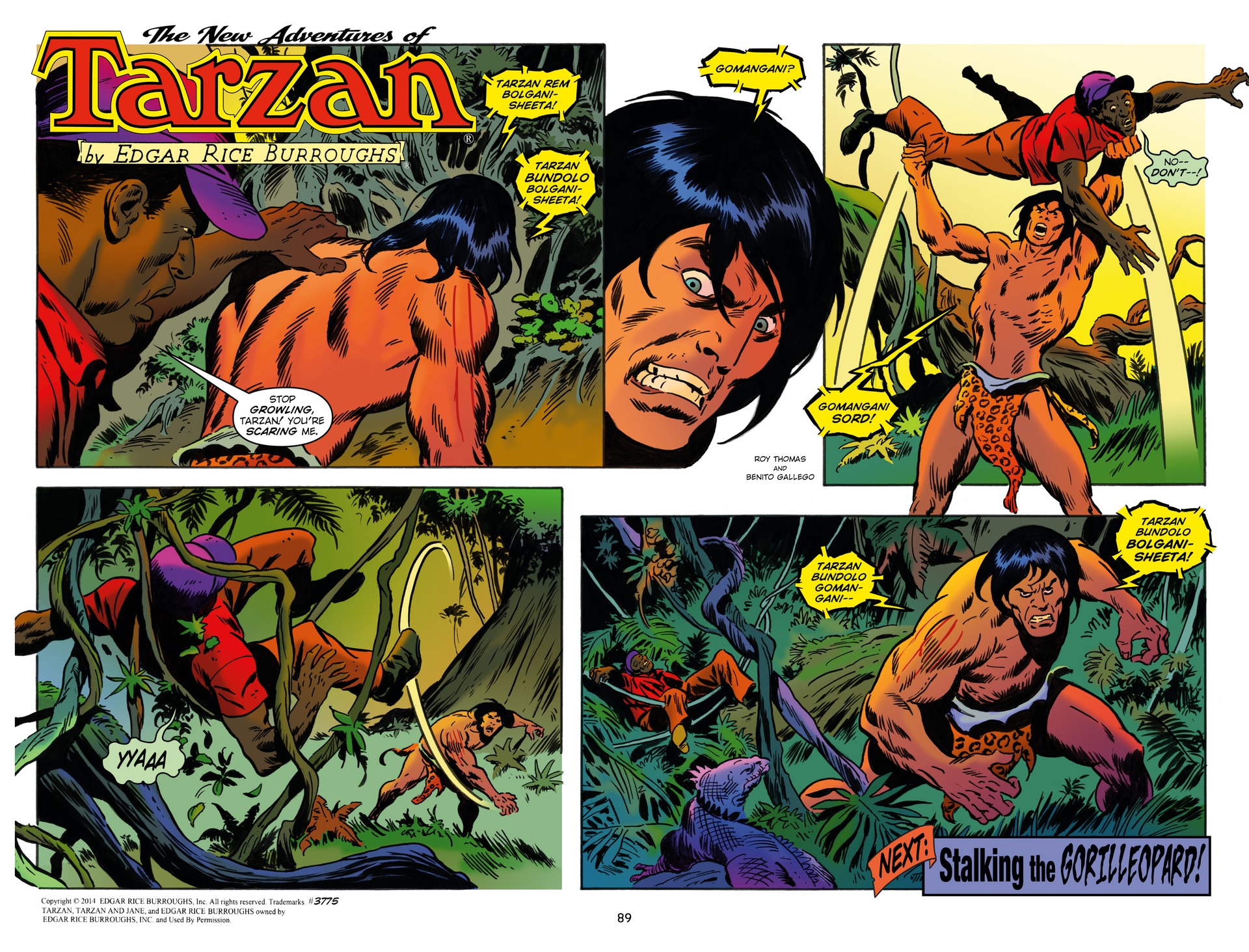 Read online Tarzan: The New Adventures comic -  Issue # TPB - 91