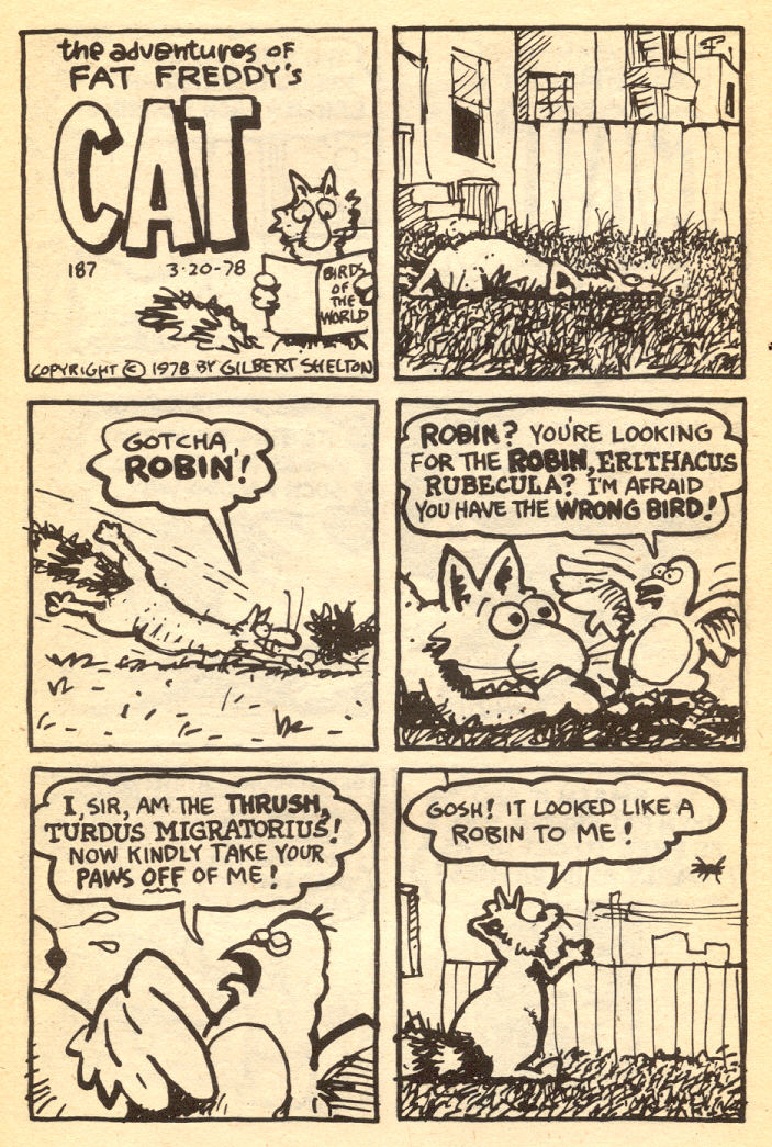 Read online Adventures of Fat Freddy's Cat comic -  Issue #4 - 39