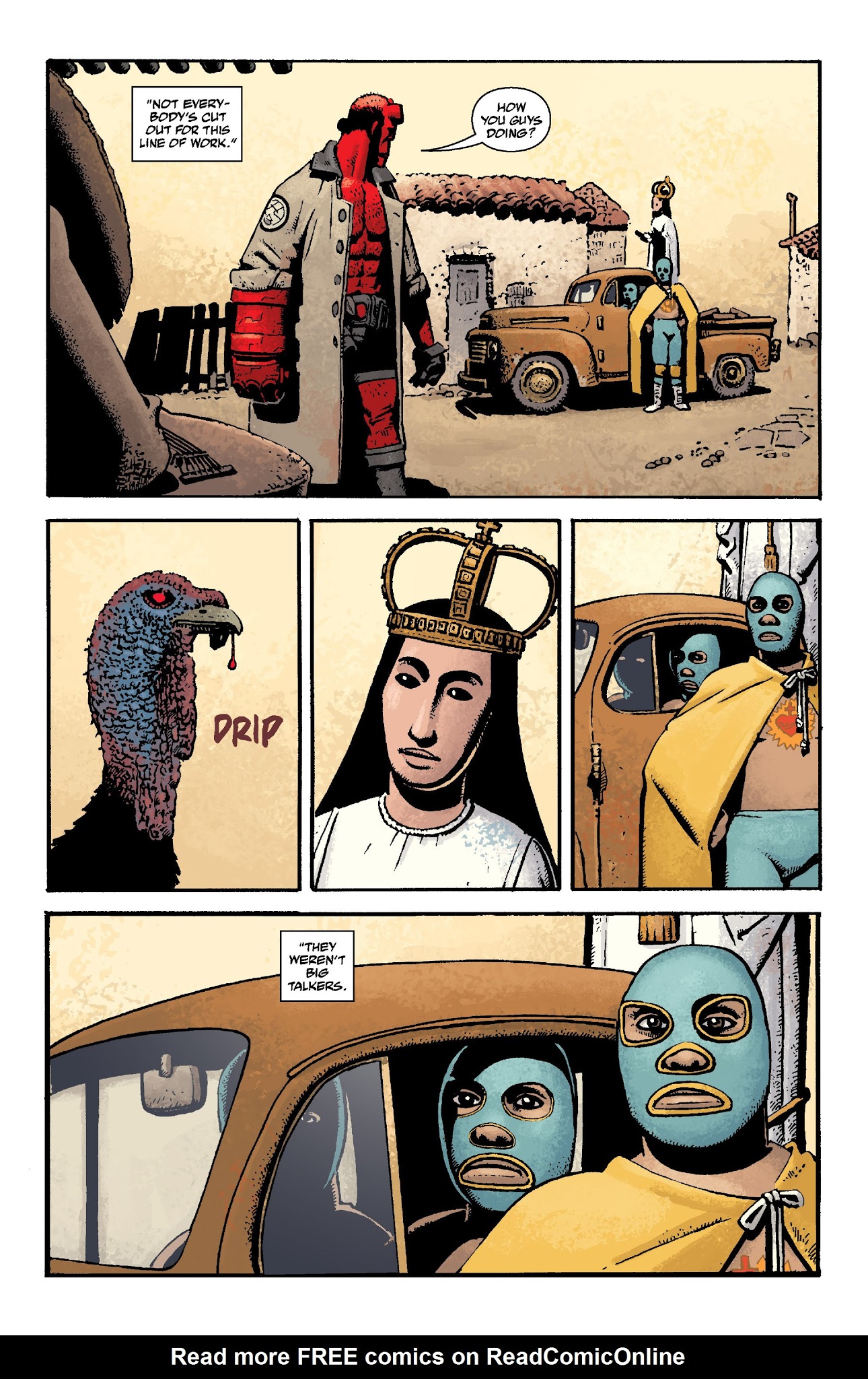 Read online Hellboy In Mexico comic -  Issue # TPB - 15