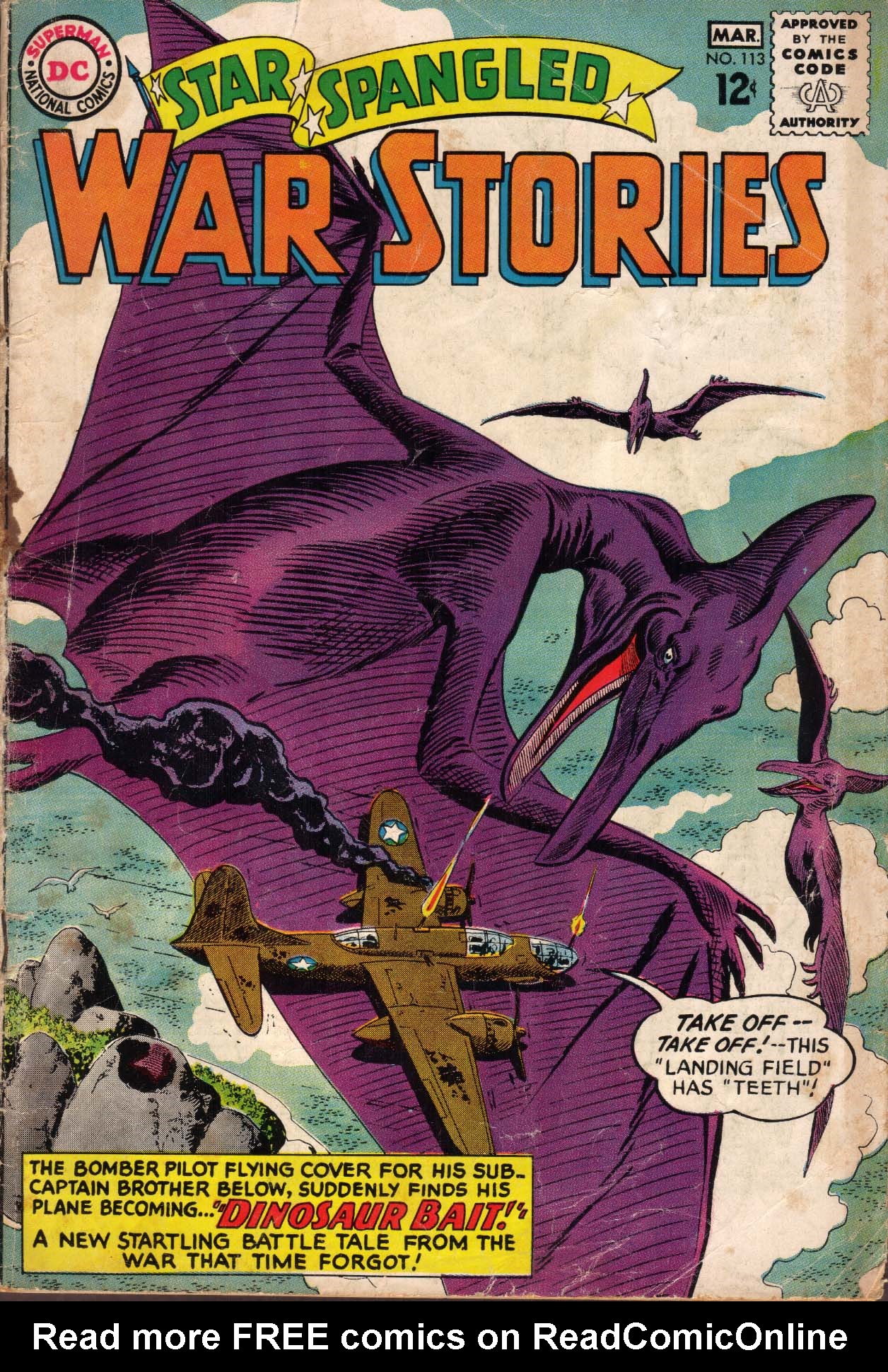 Read online Star Spangled War Stories (1952) comic -  Issue #113 - 1