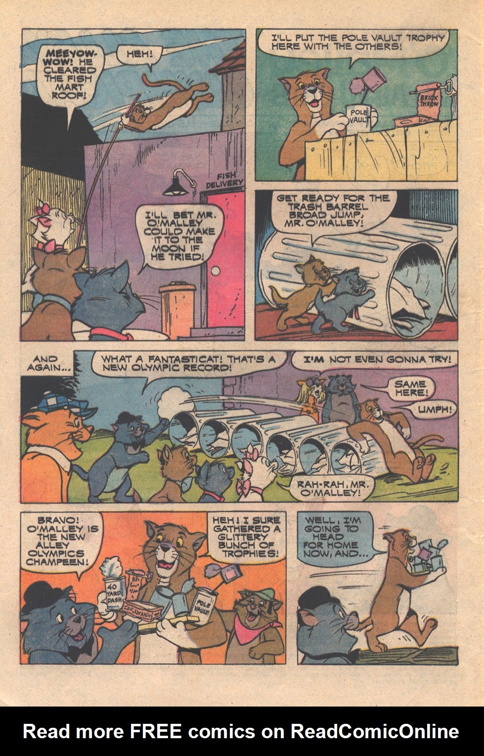 Read online O'Malley and the Alley Cats comic -  Issue #8 - 4