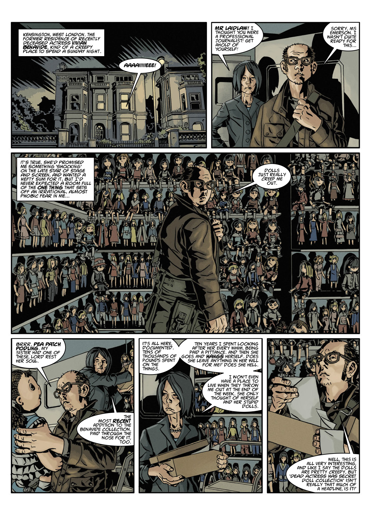 Read online Tharg's Creepy Chronicles comic -  Issue # TPB - 137