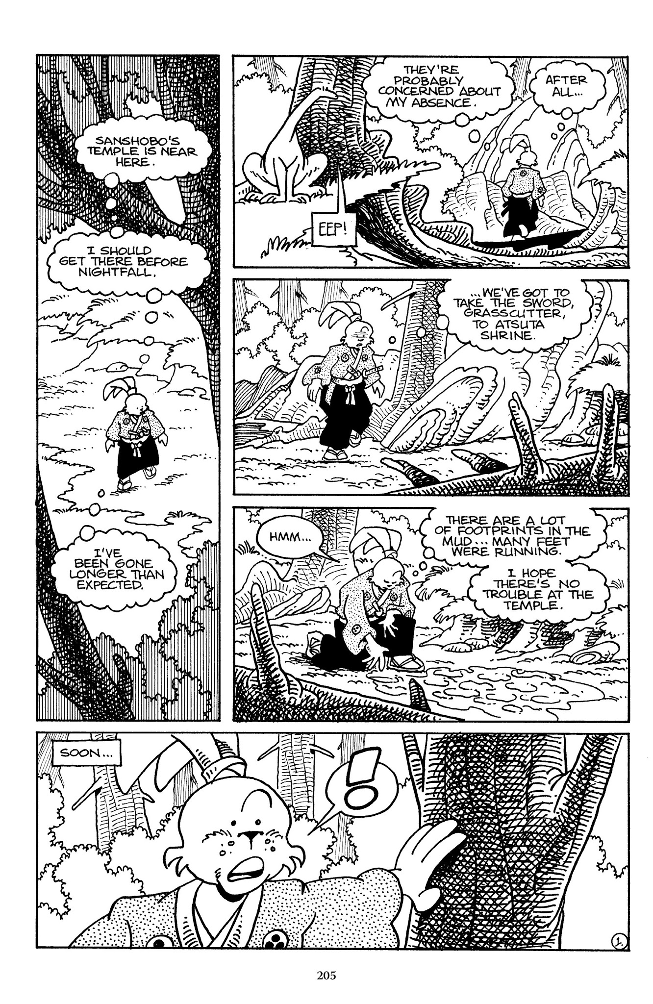Read online The Usagi Yojimbo Saga comic -  Issue # TPB 3 - 202
