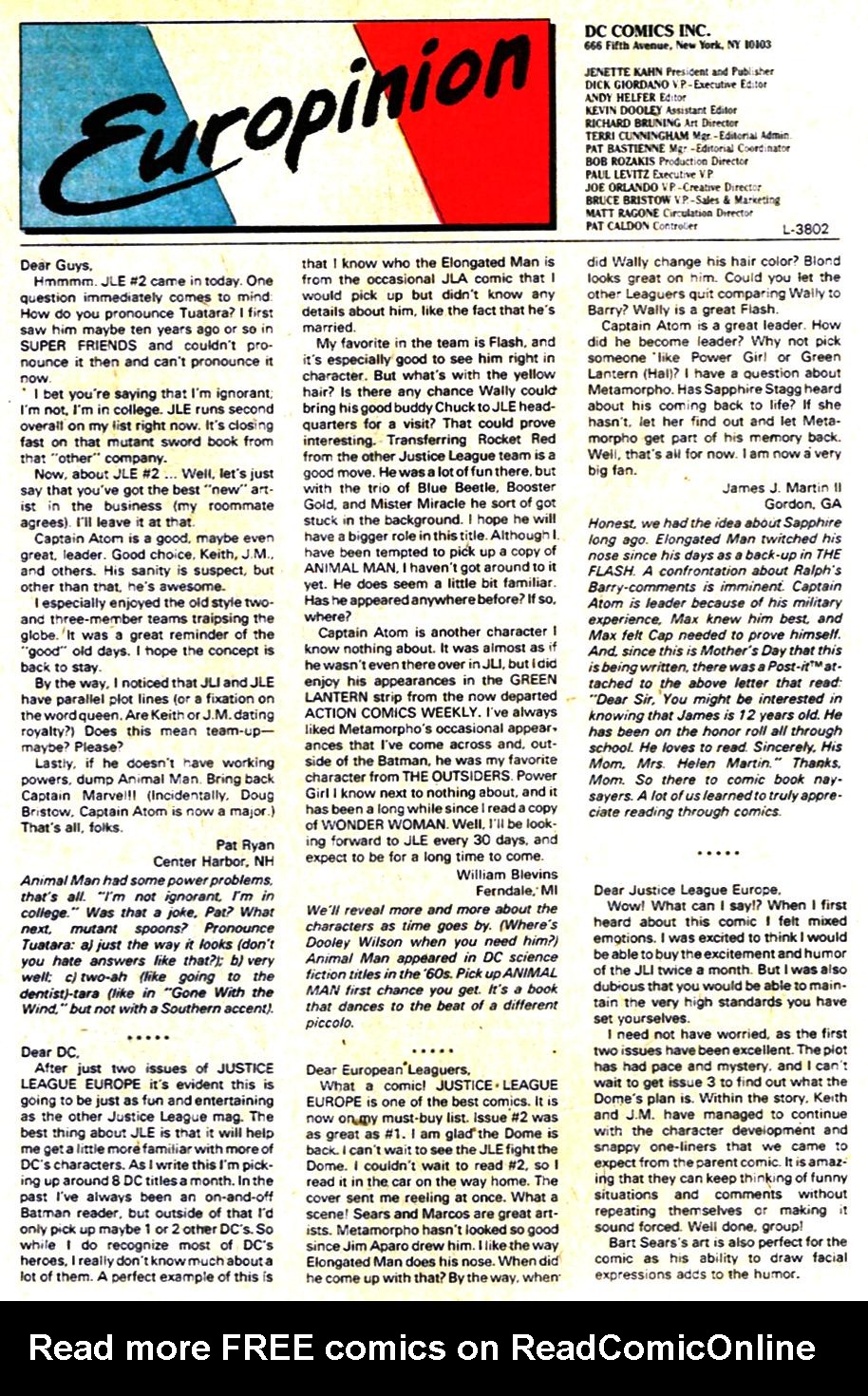 Read online Justice League Europe comic -  Issue #5 - 24