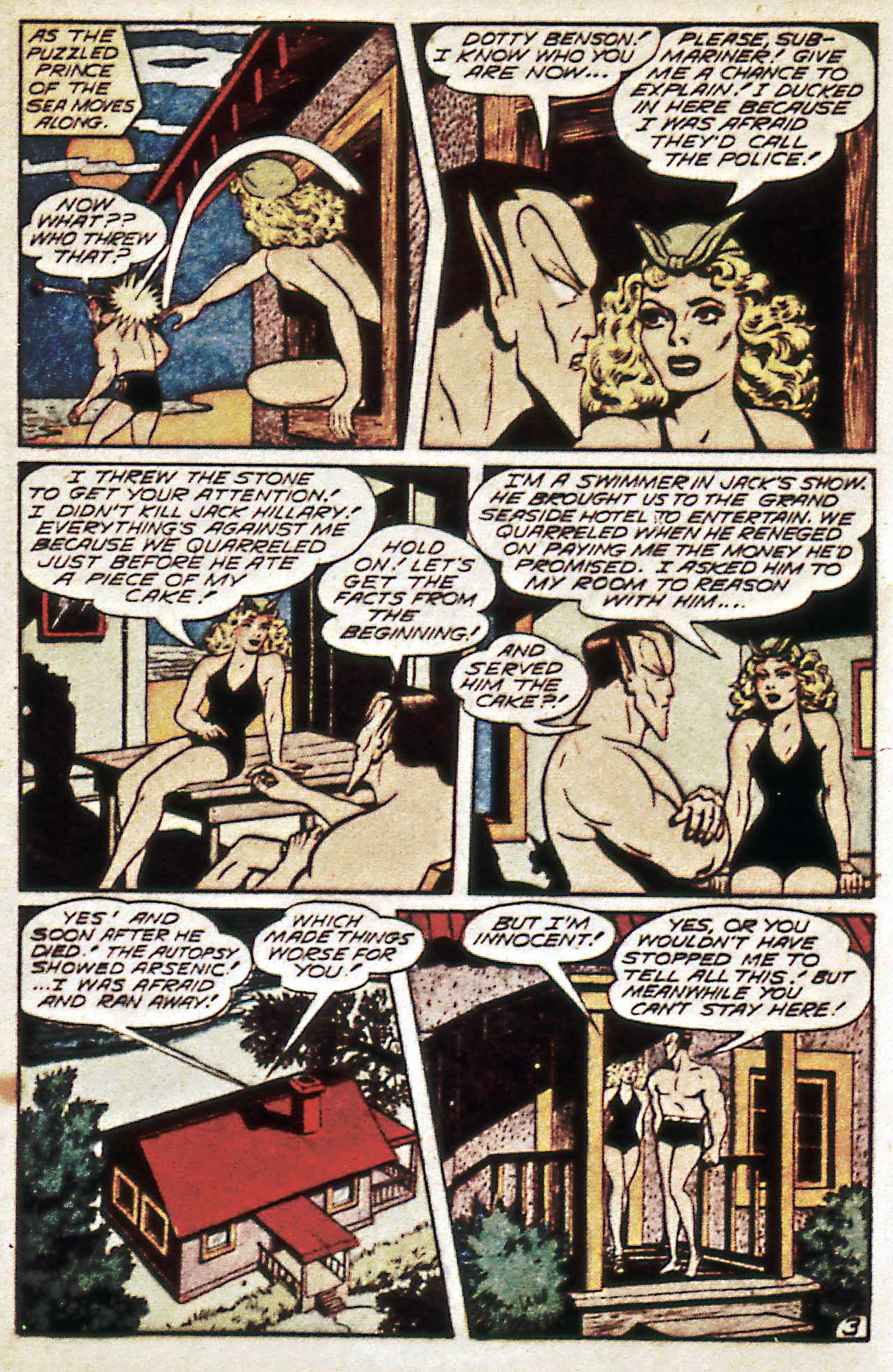 Read online The Human Torch (1940) comic -  Issue #20 - 25