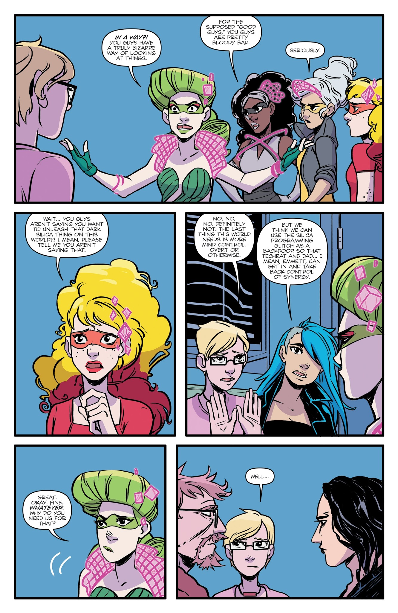 Read online Jem and the Holograms: Infinite comic -  Issue #3 - 10