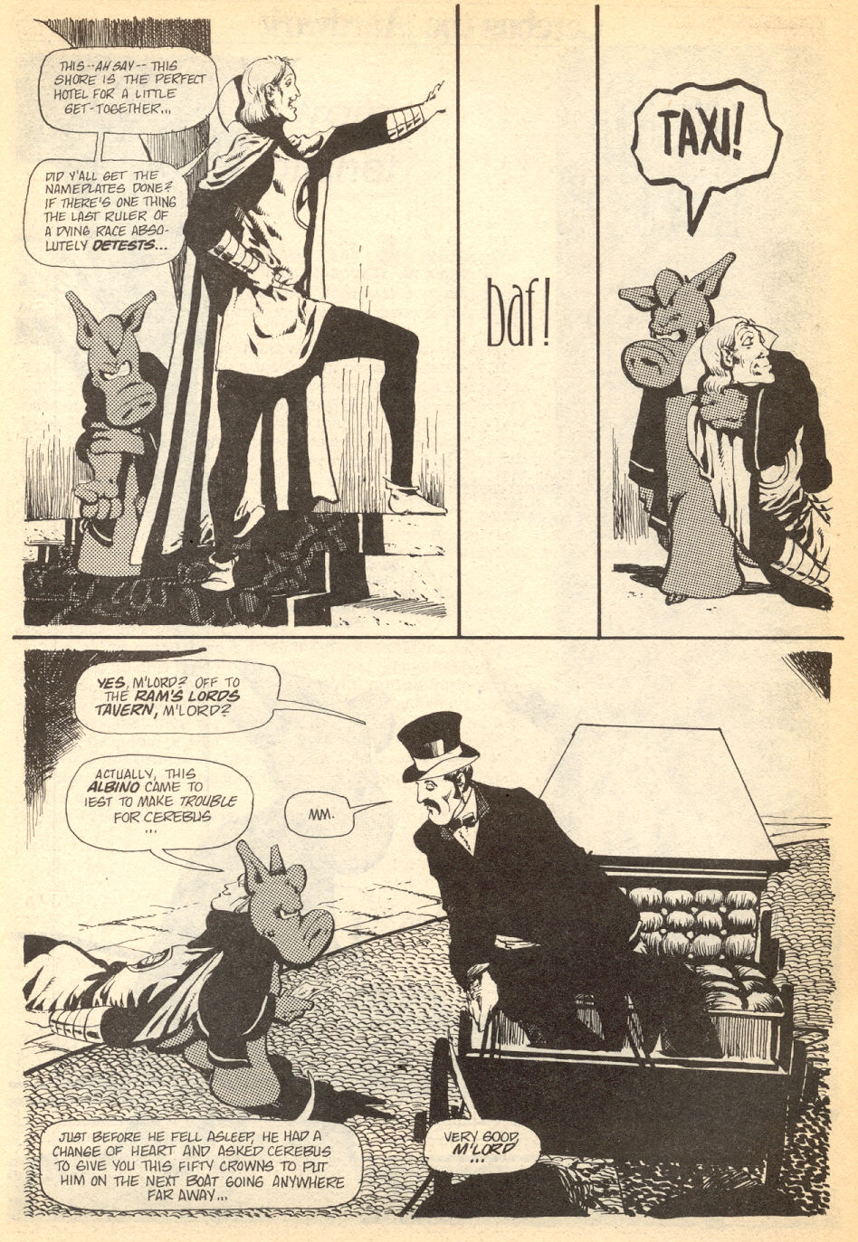 Read online Cerebus comic -  Issue #34 - 5