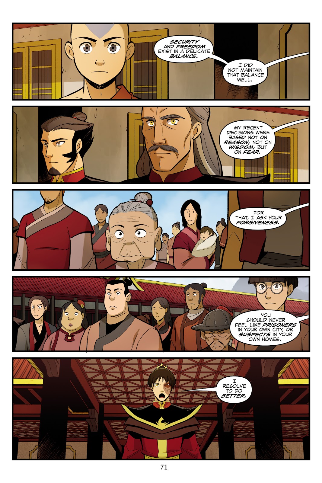 Nickelodeon Avatar: The Last Airbender - Smoke and Shadow issue Part 3 - Page 72
