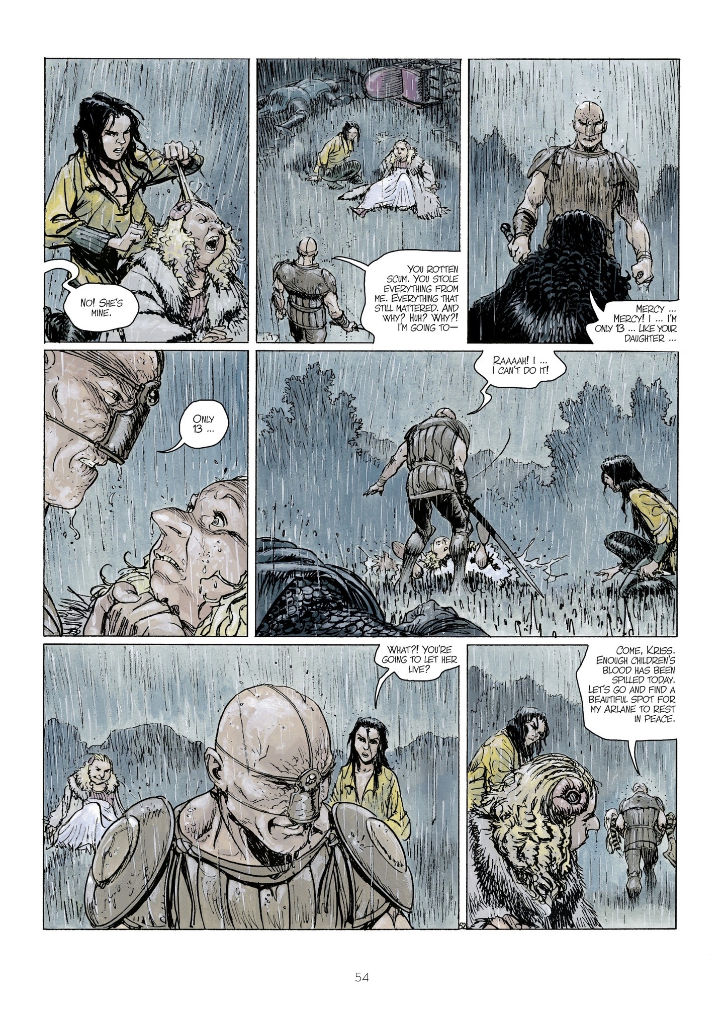 Read online Thorgal - Kriss of Valnor: I Forget Nothing! comic -  Issue # Full - 56