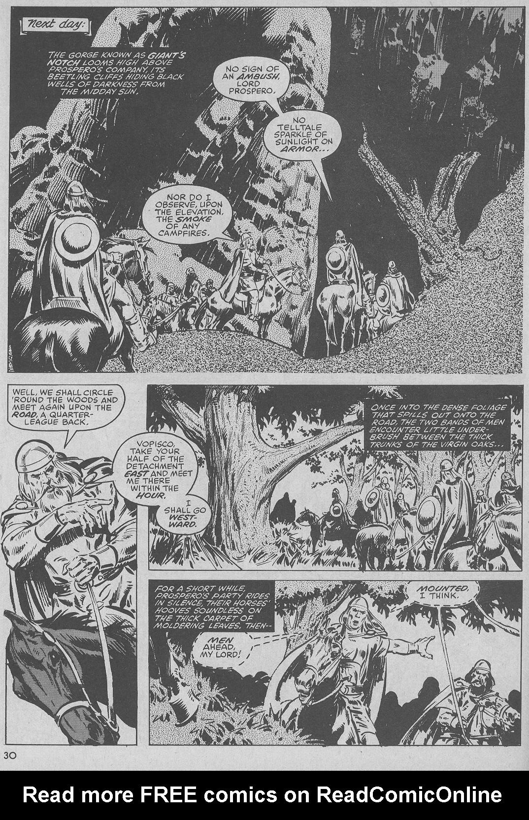 Read online The Savage Sword Of Conan comic -  Issue #51 - 30