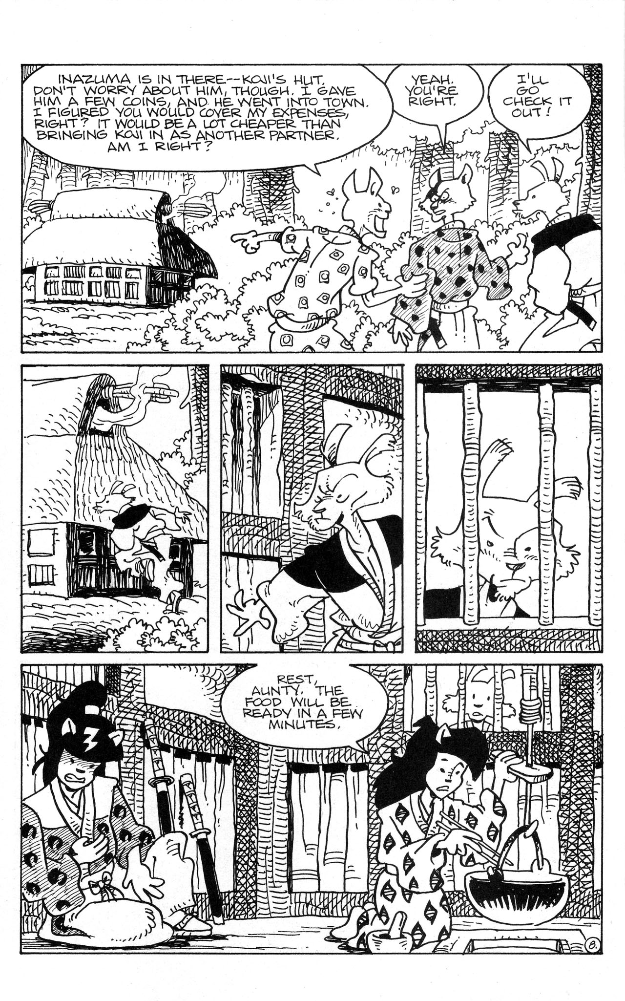 Read online Usagi Yojimbo (1996) comic -  Issue #107 - 11