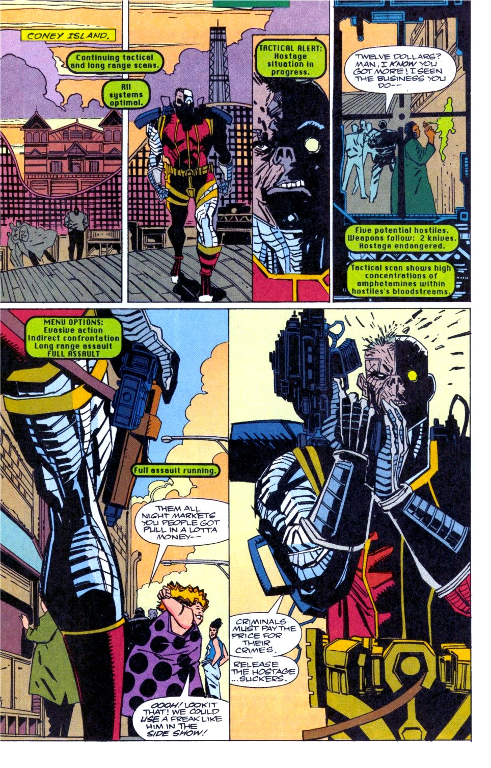 Read online Deathlok (1991) comic -  Issue #9 - 7