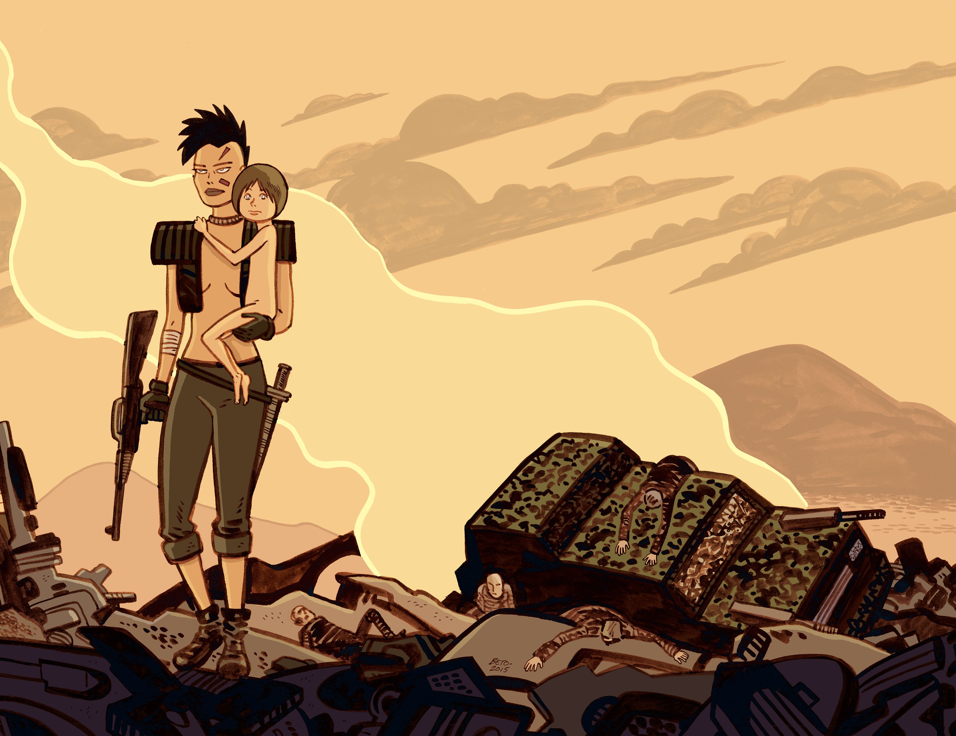 Read online Mad Max: Fury Road Inspired Artists Deluxe Edition comic -  Issue # TPB - 46