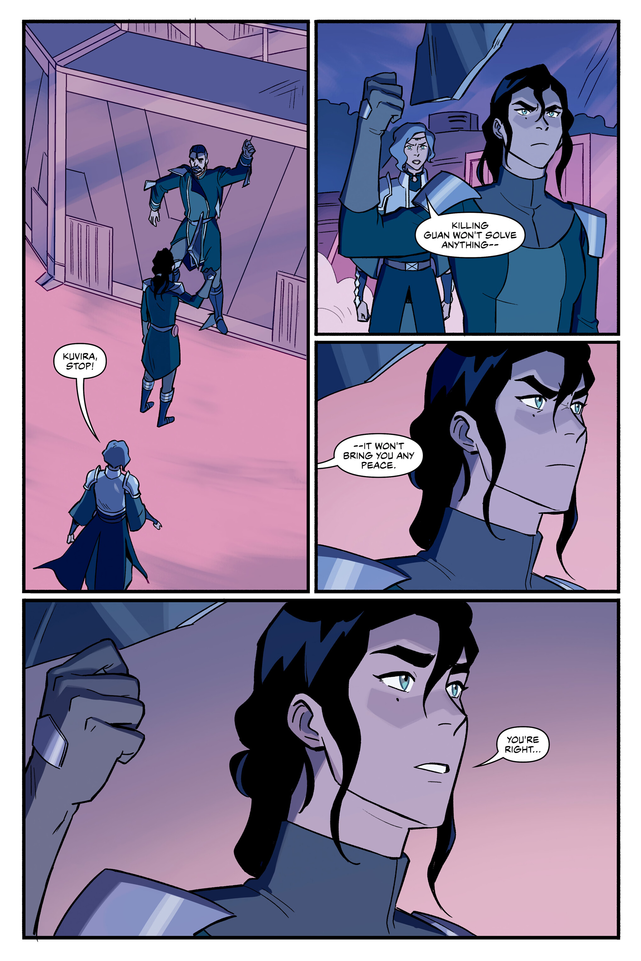 Read online Nickelodeon The Legend of Korra: Ruins of the Empire comic -  Issue # TPB 3 - 63
