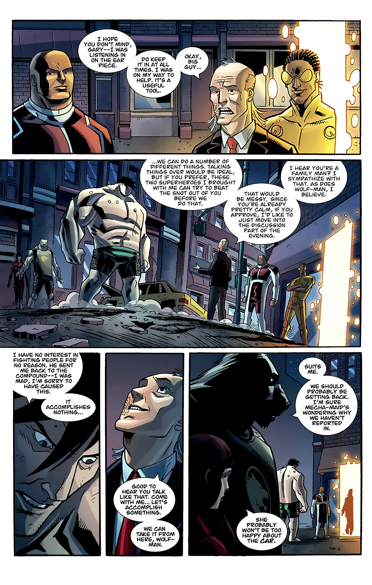 Read online The Astounding Wolf-Man comic -  Issue #20 - 20