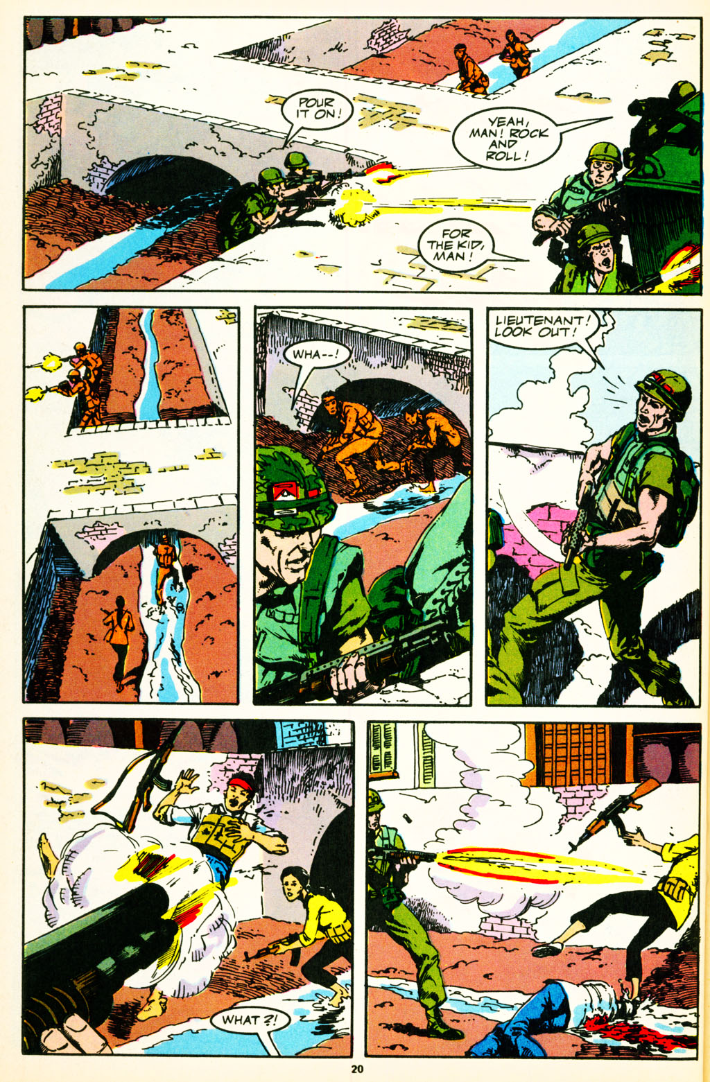 Read online The 'Nam comic -  Issue #31 - 17