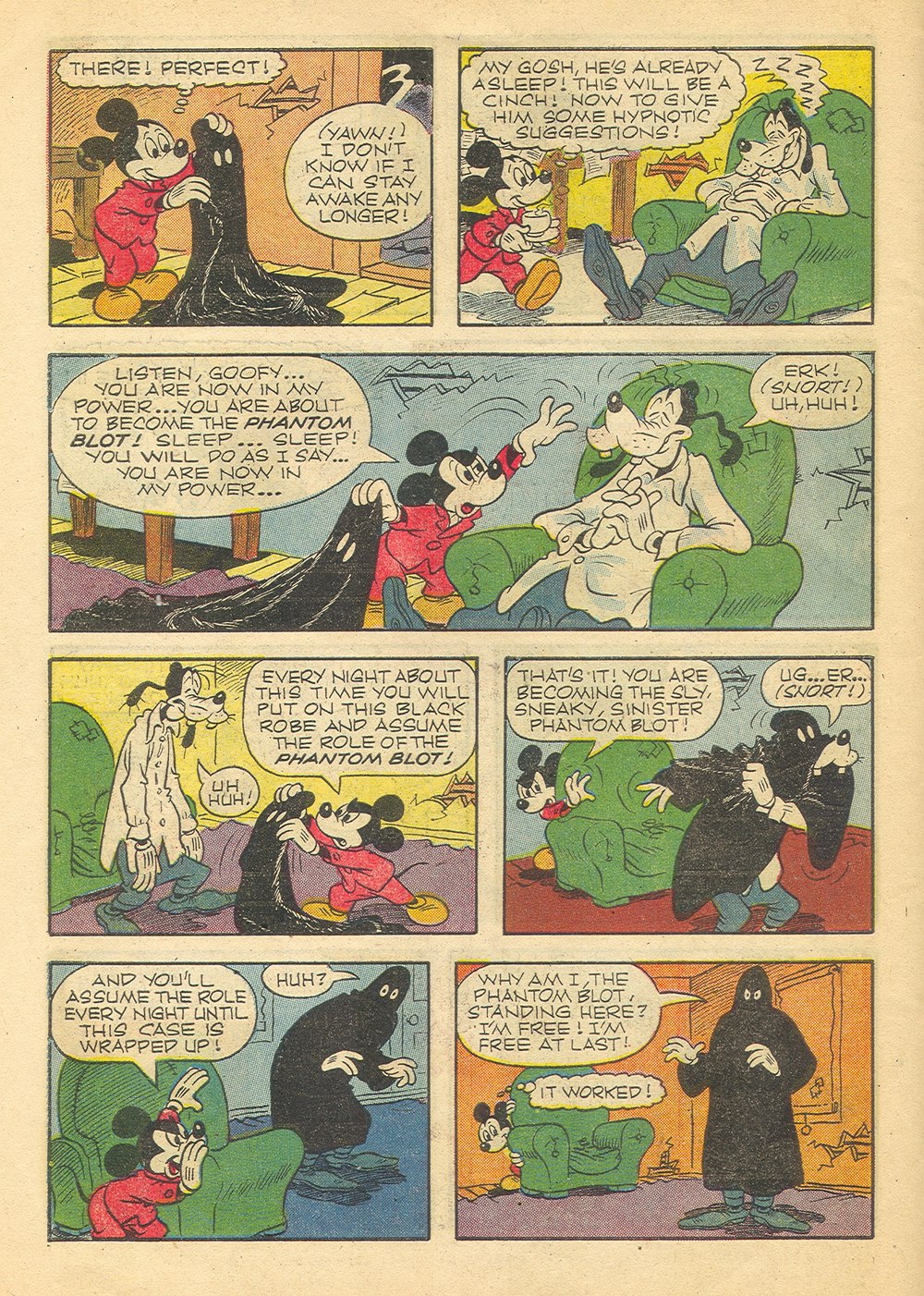Read online Walt Disney's The Phantom Blot comic -  Issue #1 - 10