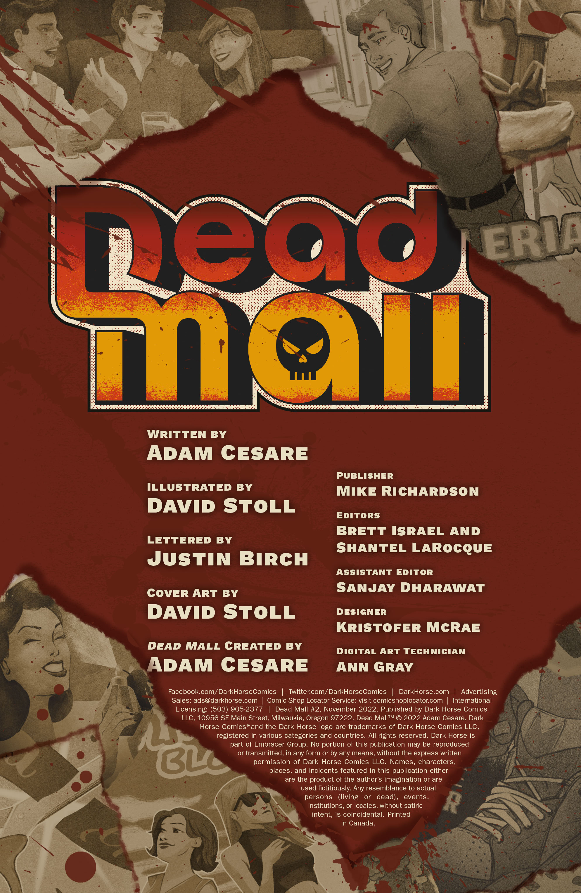 Read online Dead Mall comic -  Issue #2 - 2