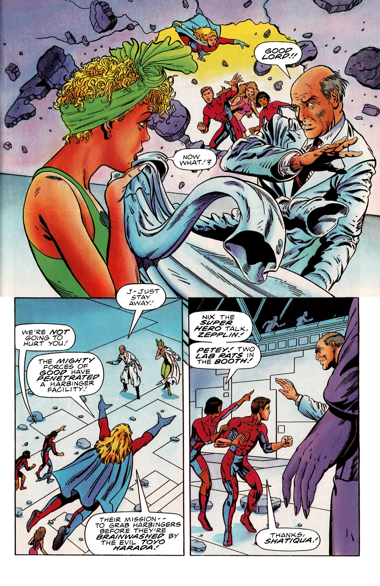 Read online Harbinger (1992) comic -  Issue #19 - 4